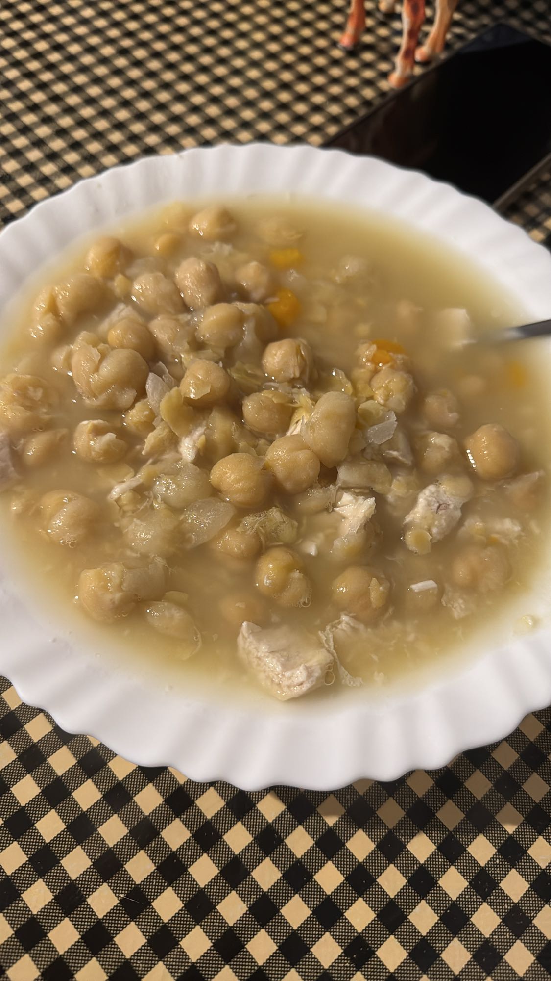Sopa de garbanzos