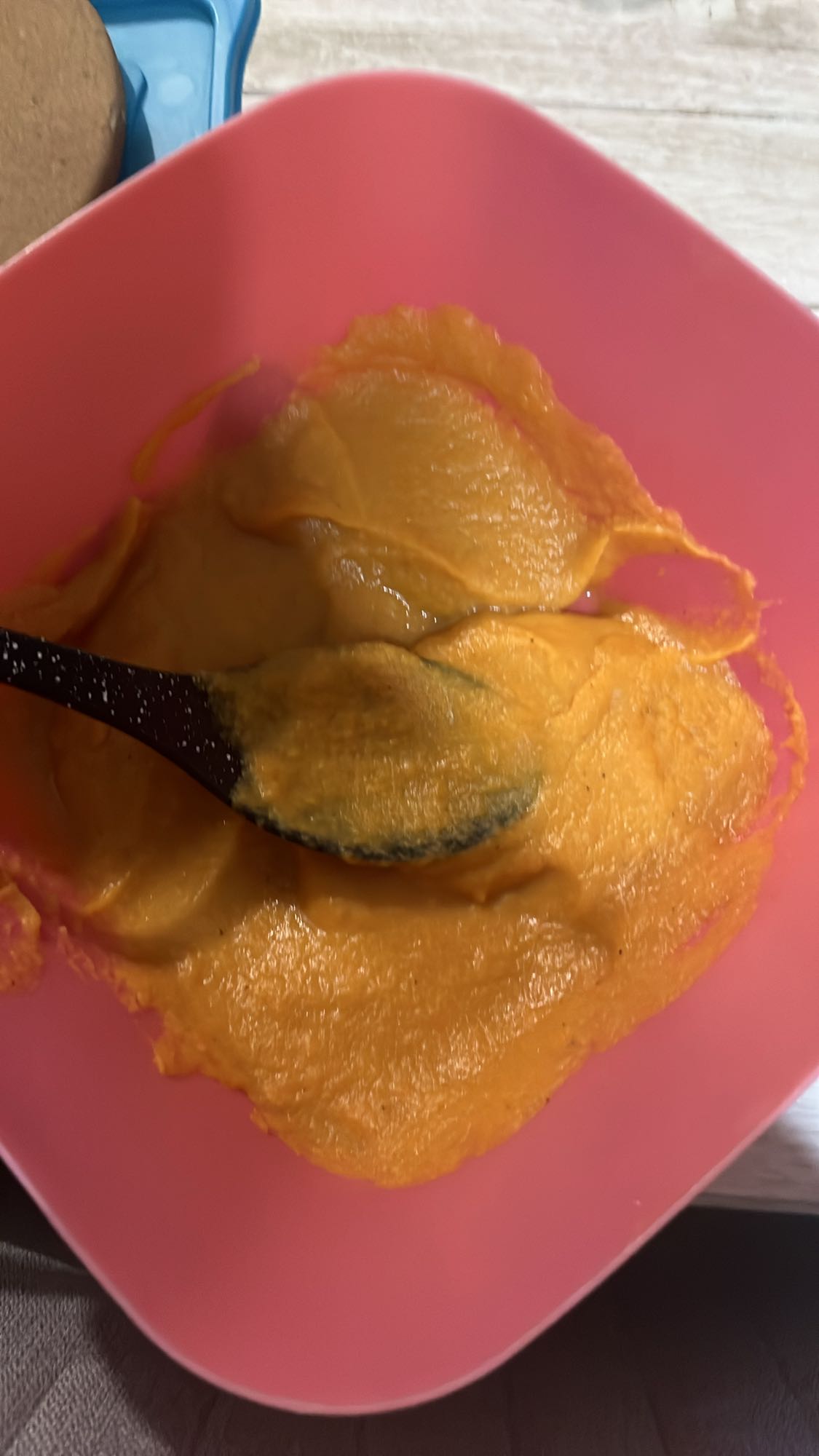 Purée de patate douce