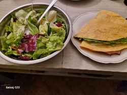 Salad and Sandwich