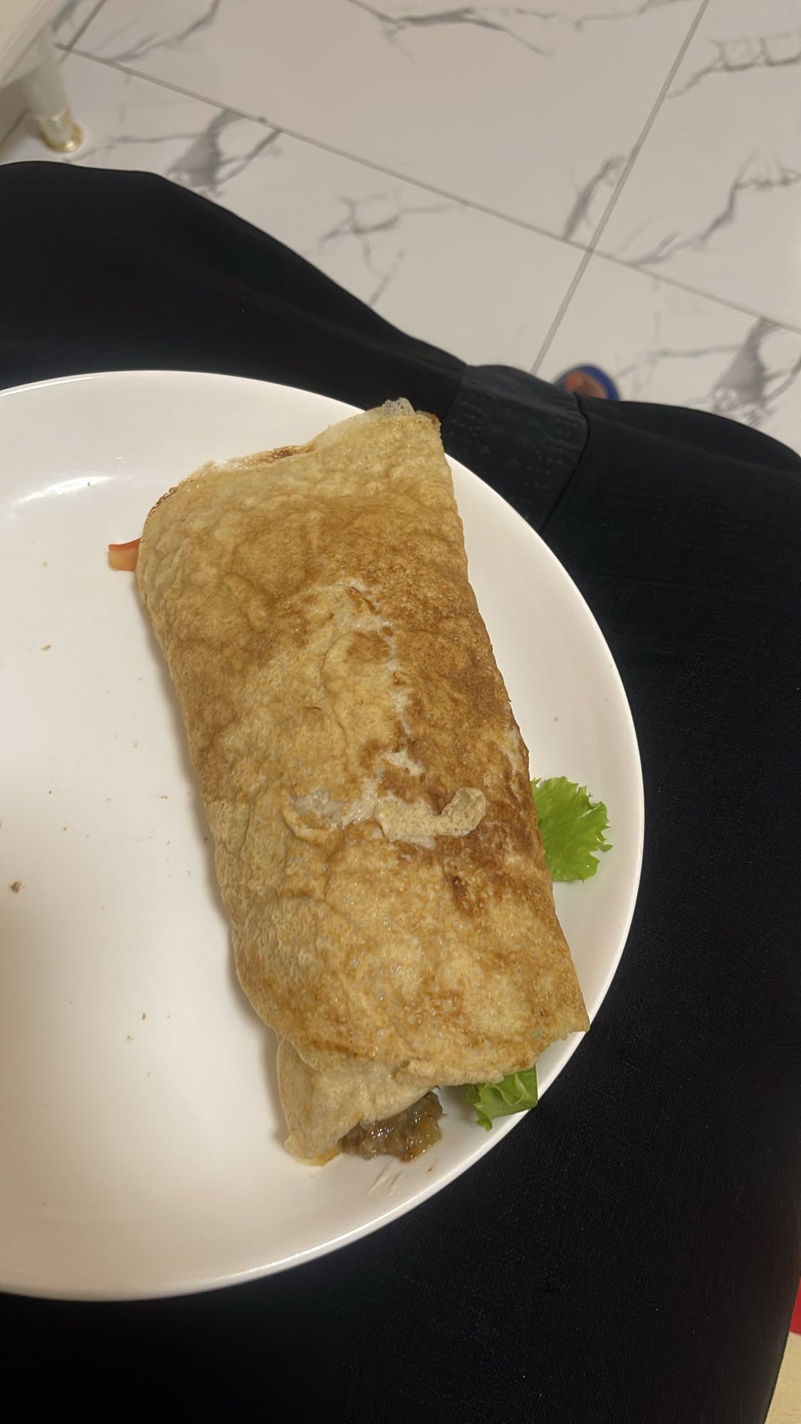 Crêpe salée farcie