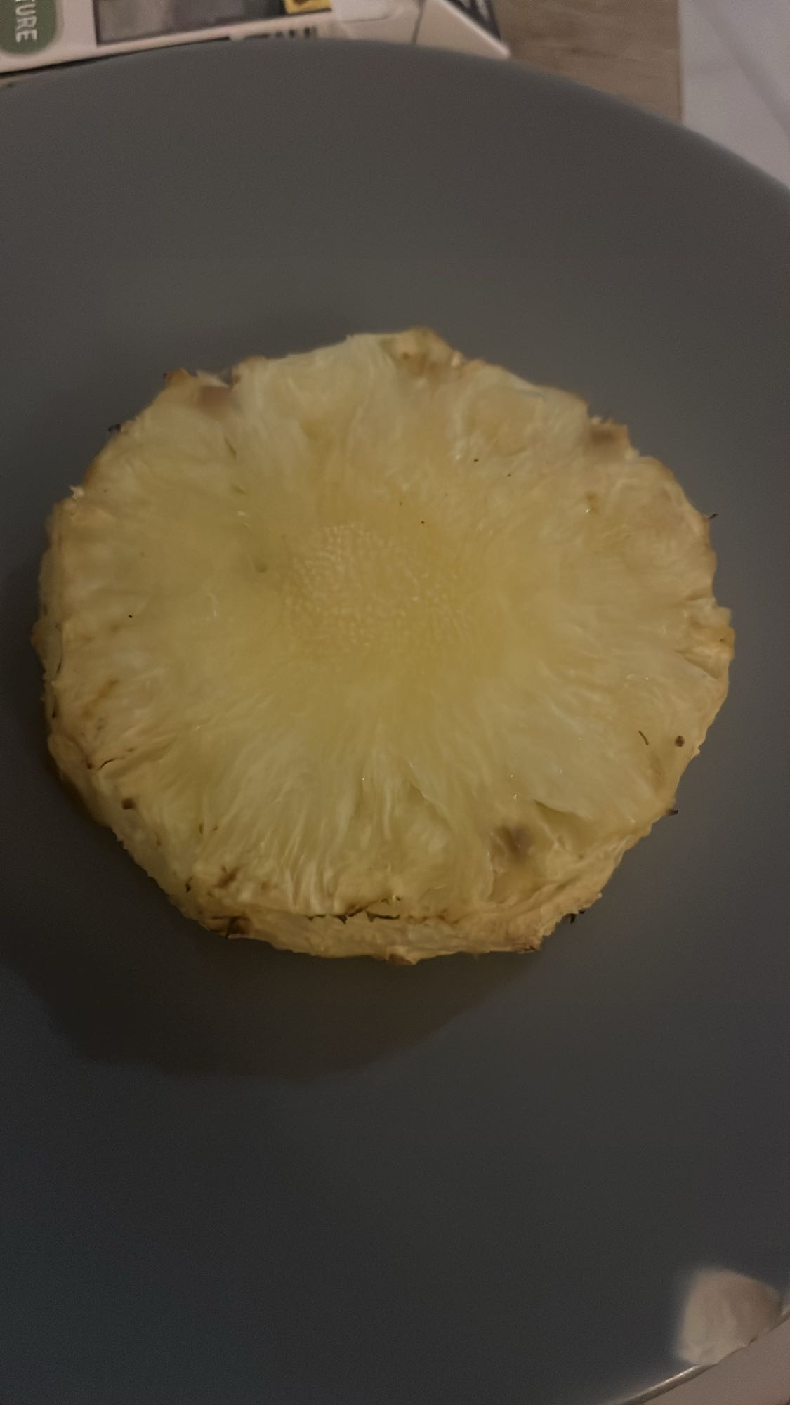 Tranche d'ananas grillé