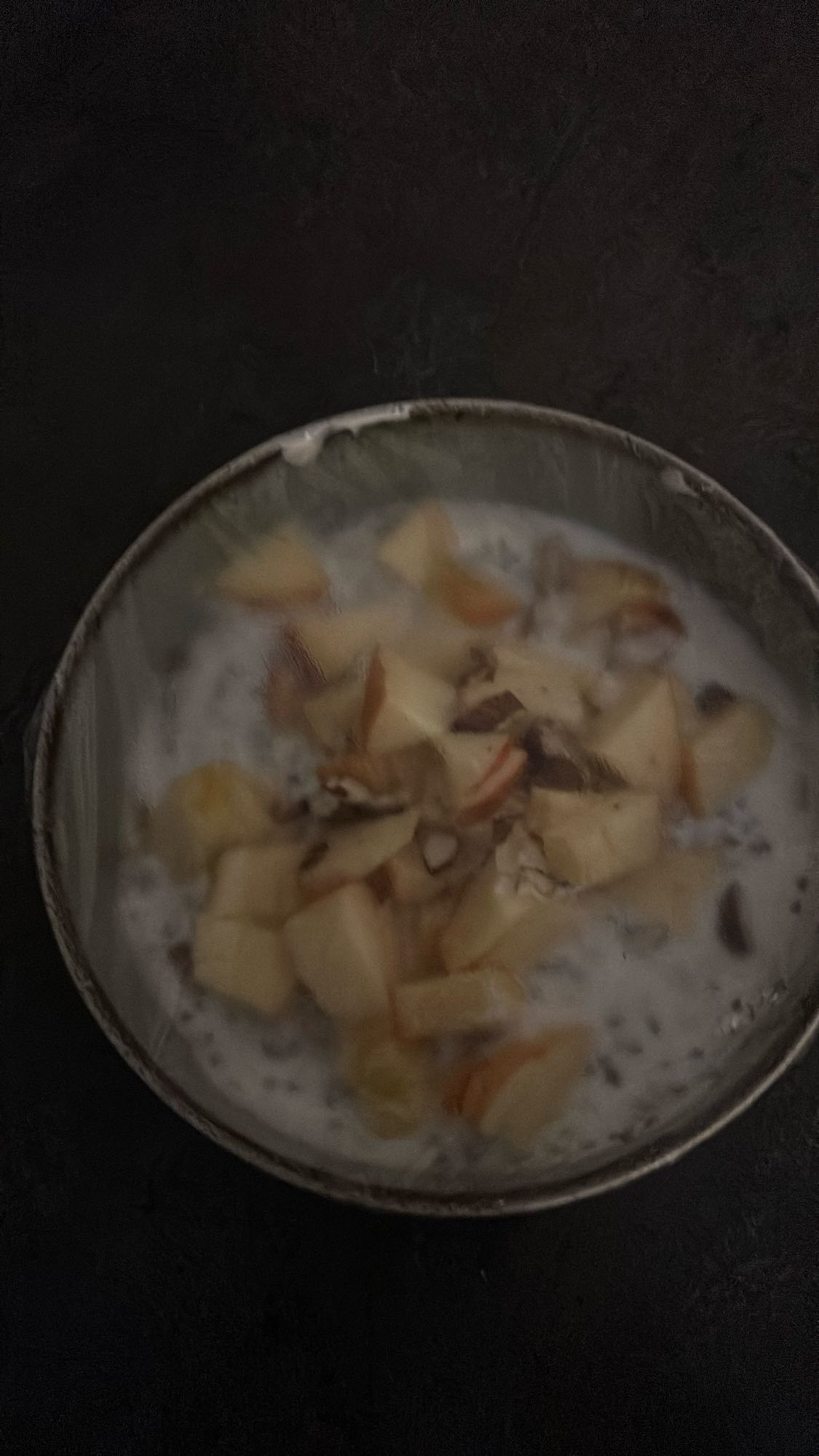 Pudding aux graines de chia