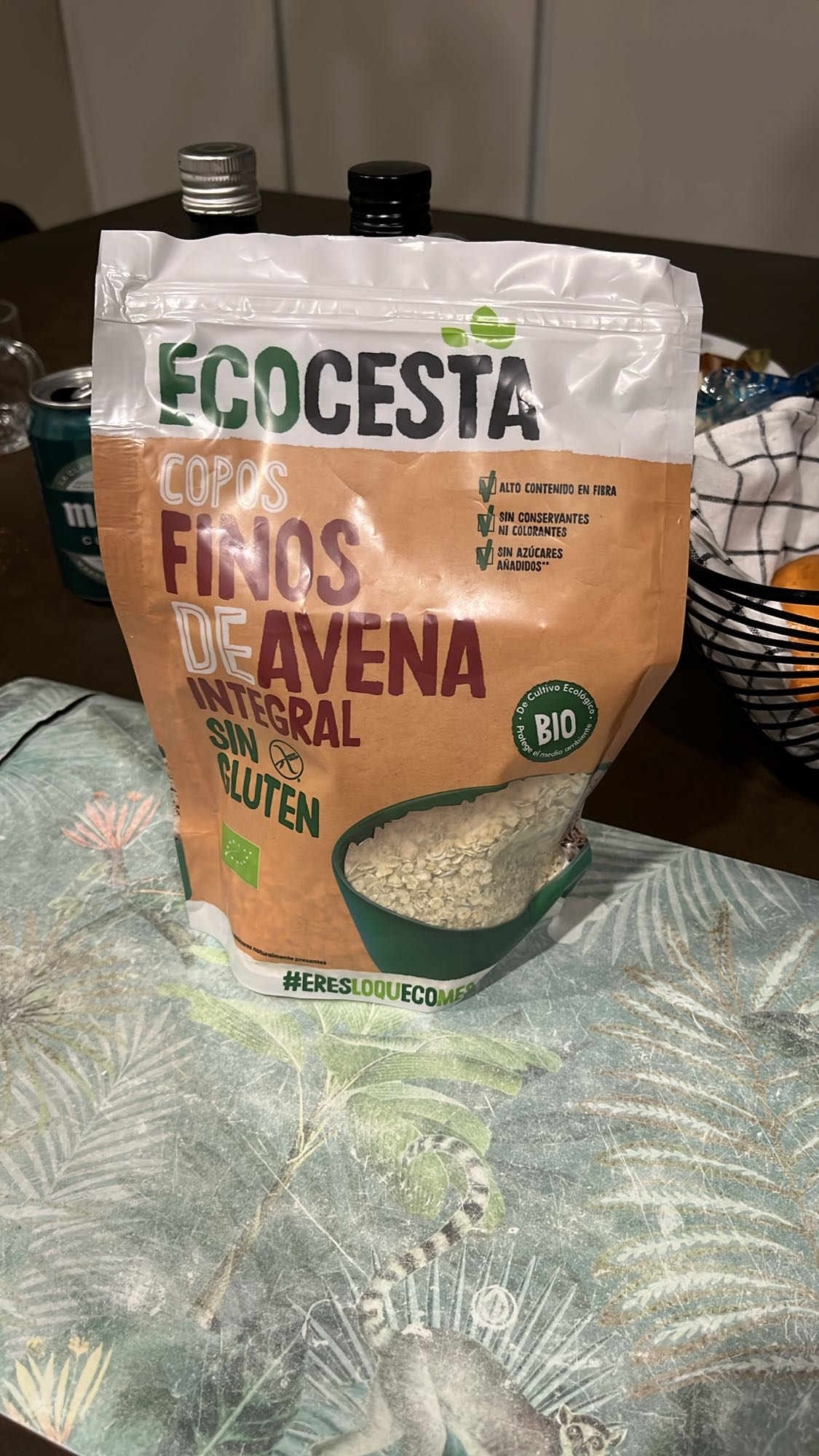 Copos de avena integral