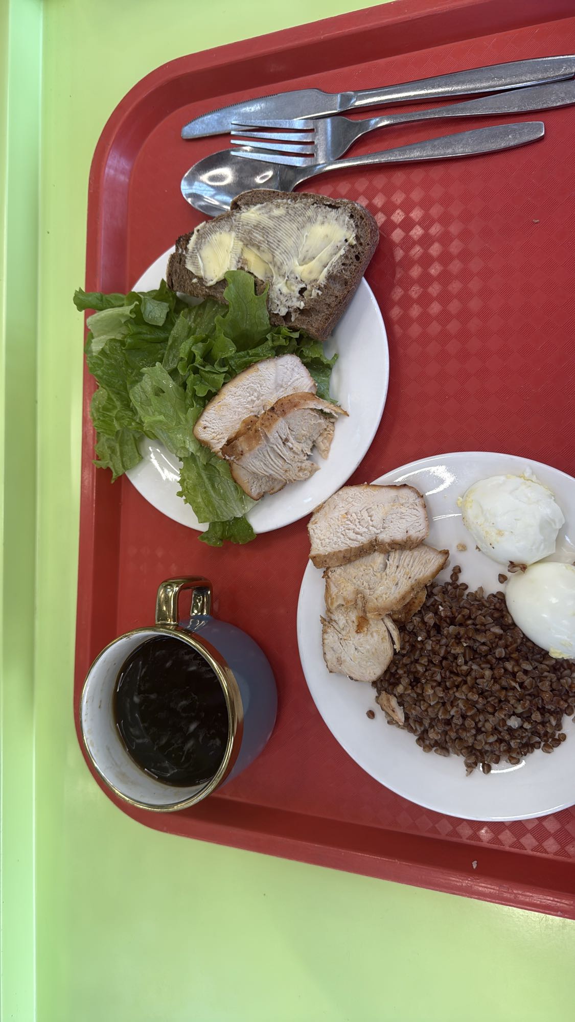 Chicken with buckwheat
