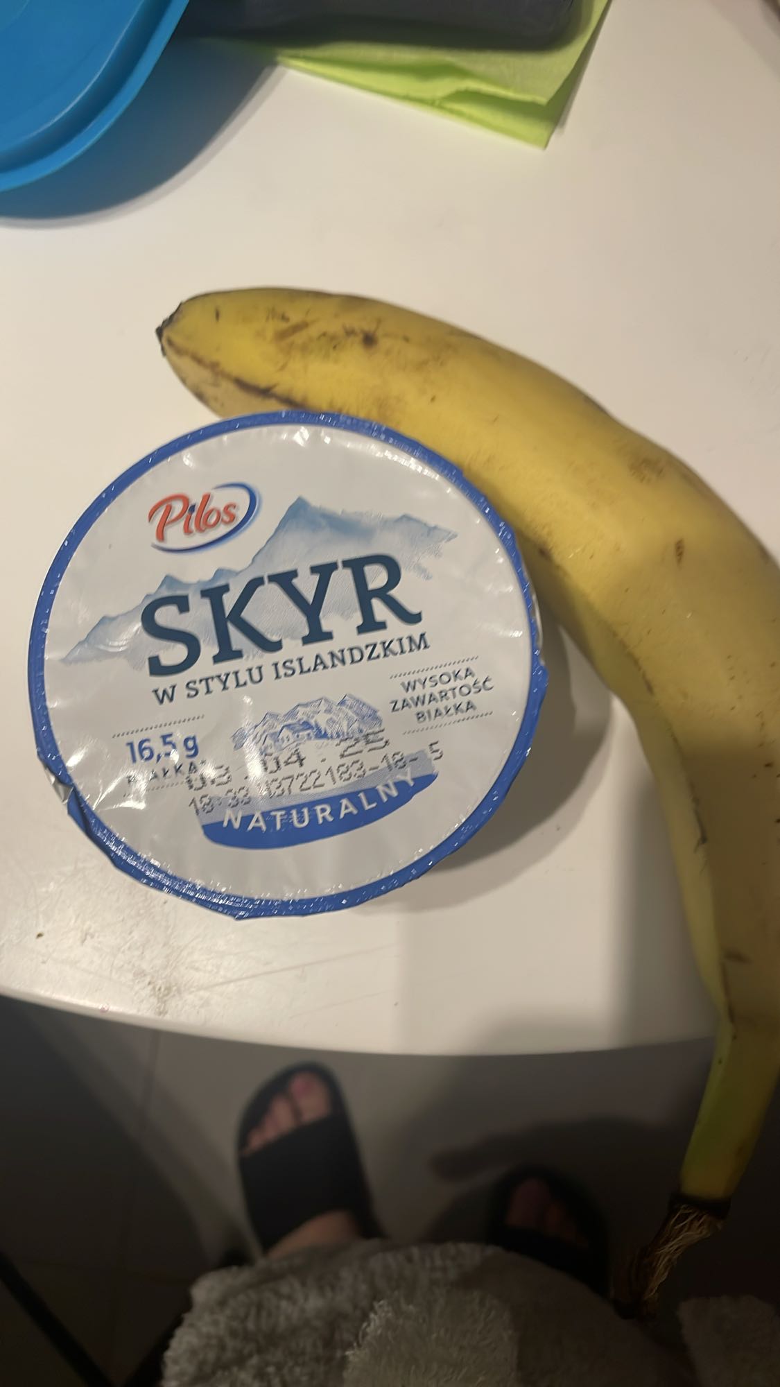 Skyr z bananem