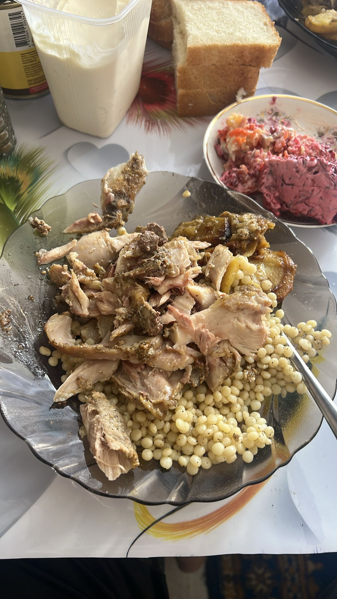 Курица с кускусом