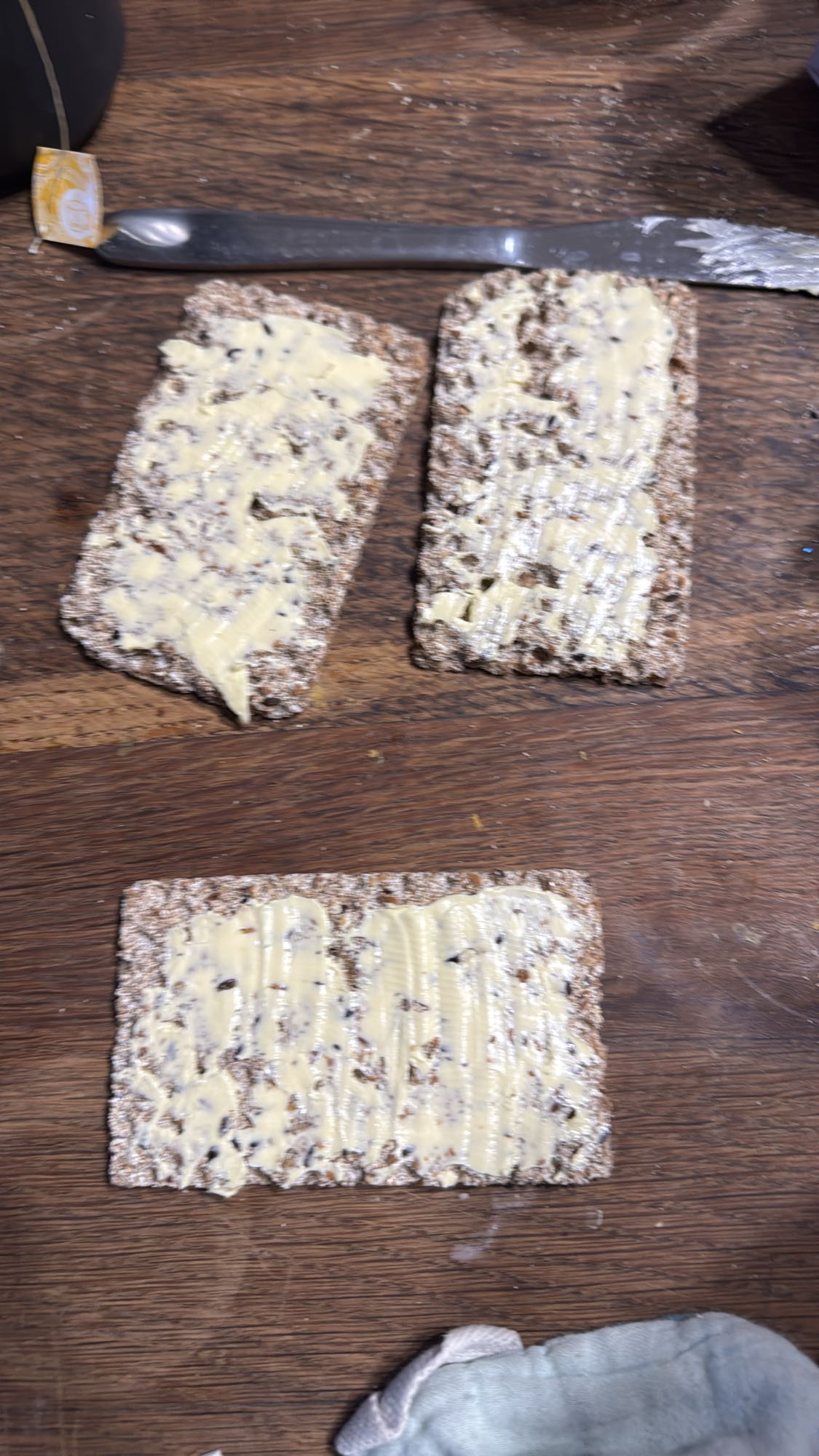 Tartines croustillantes