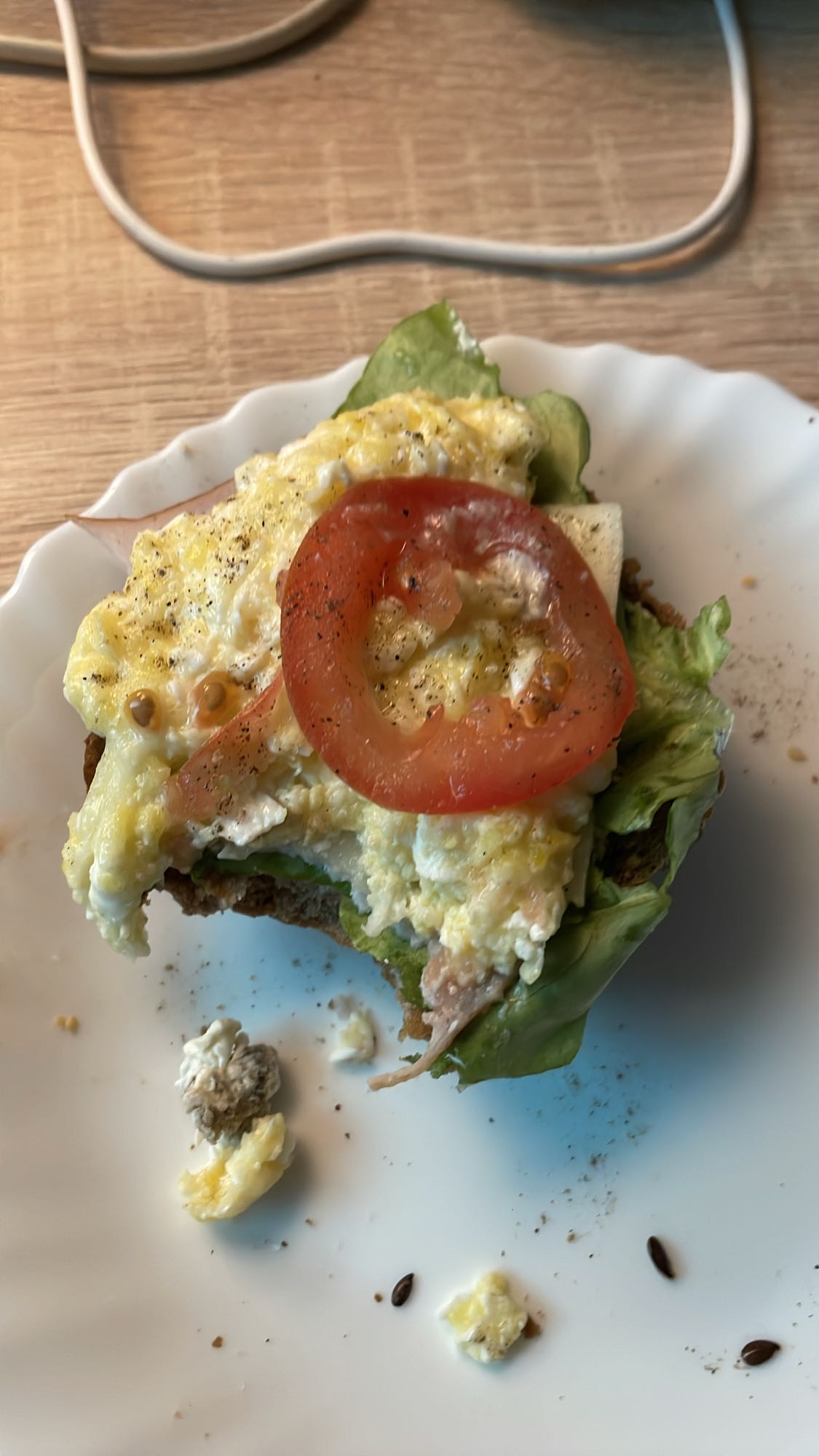 Kanapka z jajecznicą