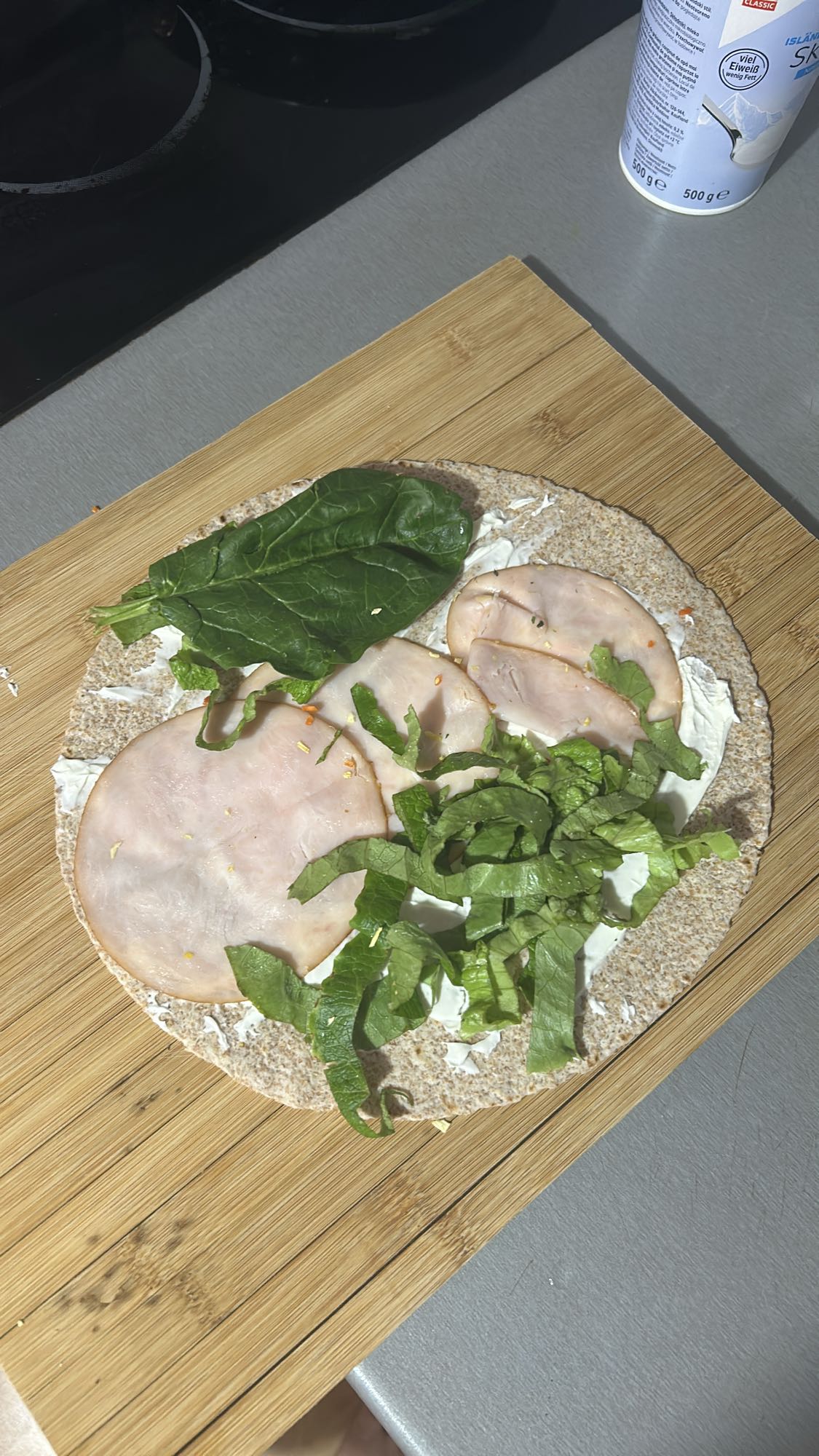 Turkey Spinach Wrap