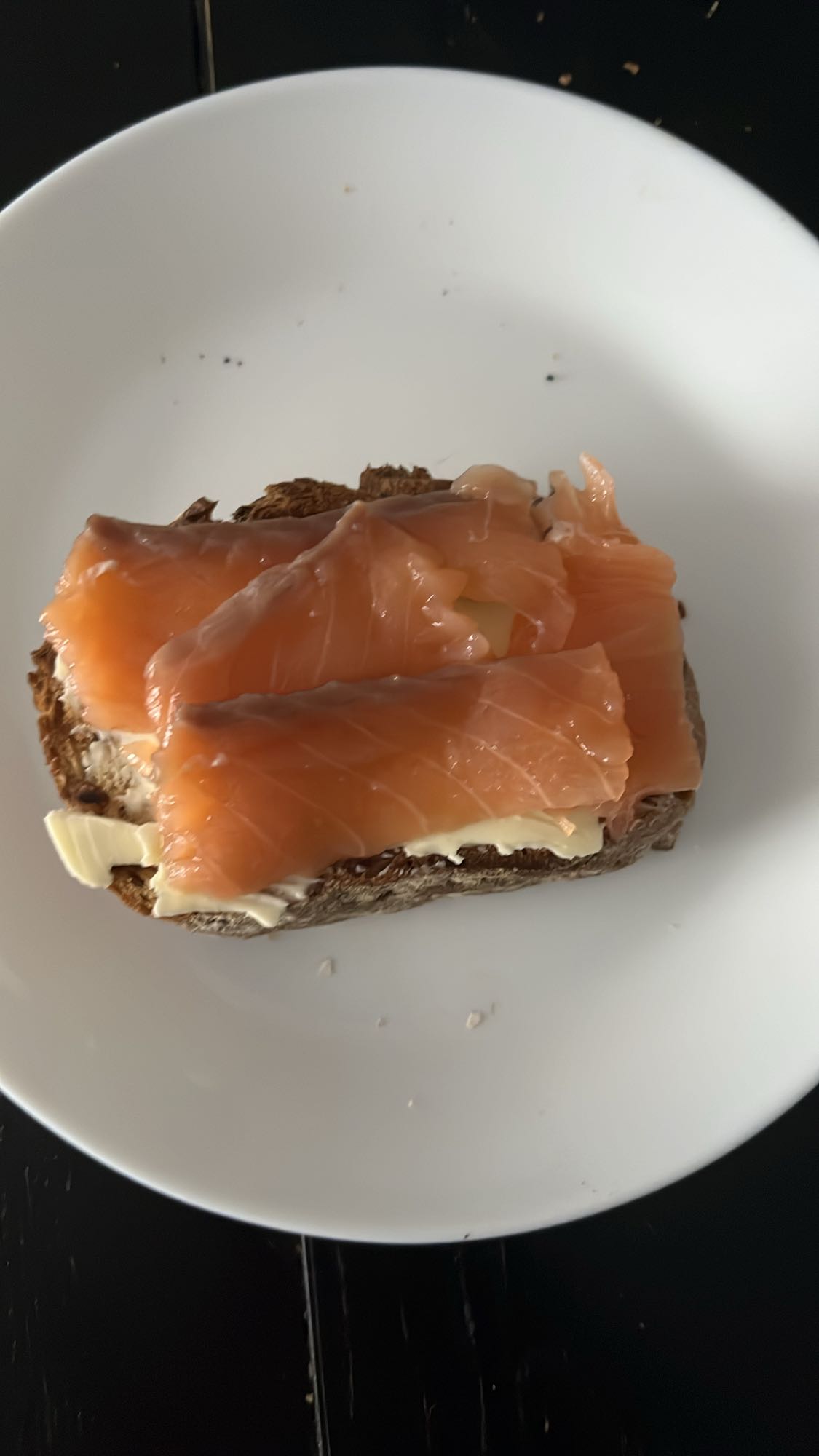 Бутерброд з лососем