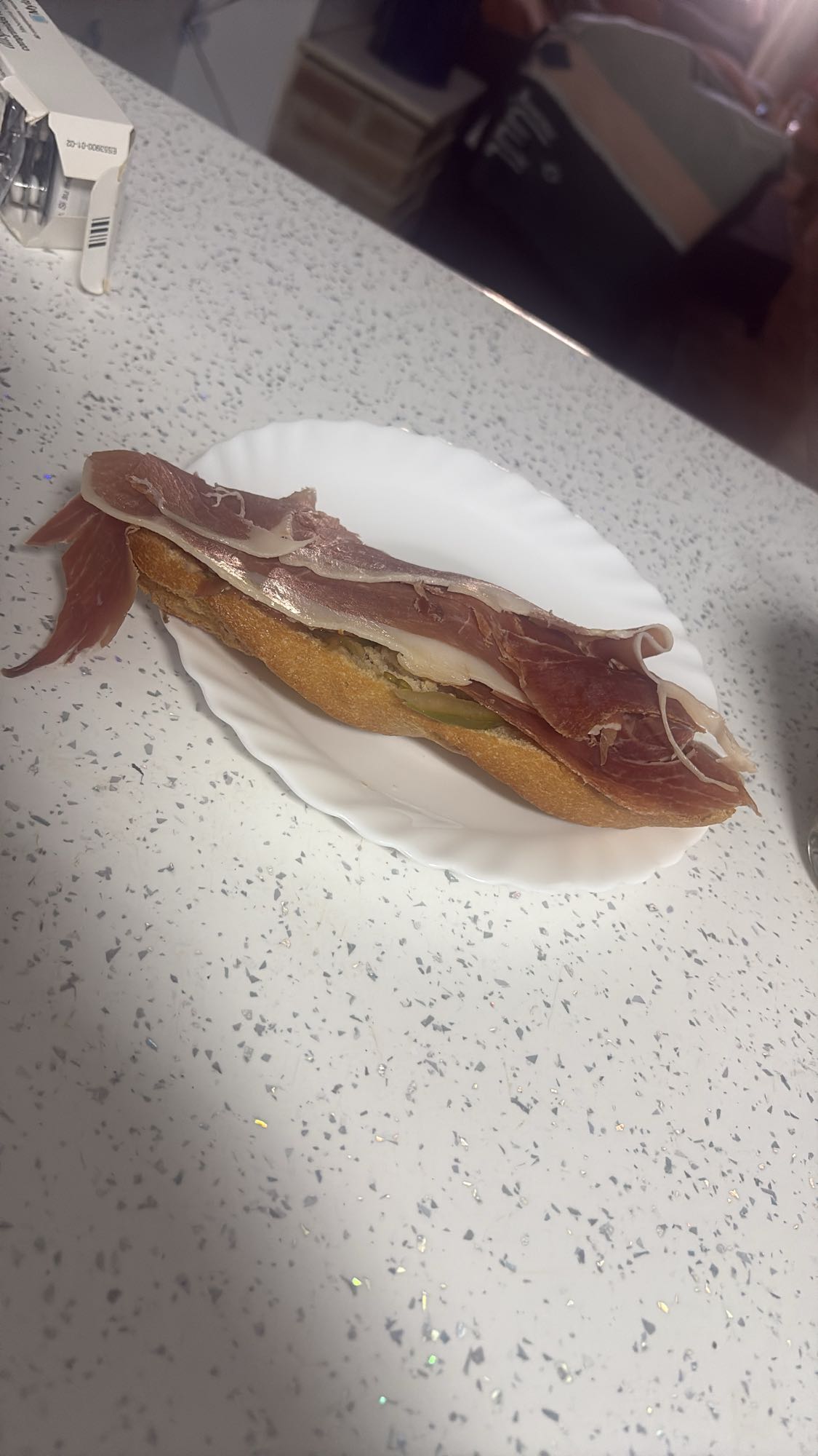 Bocadillo de jamón
