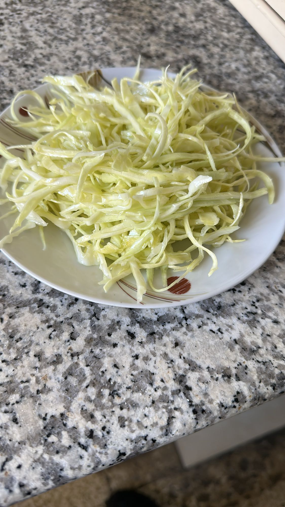 Shredded Cabbage Salad