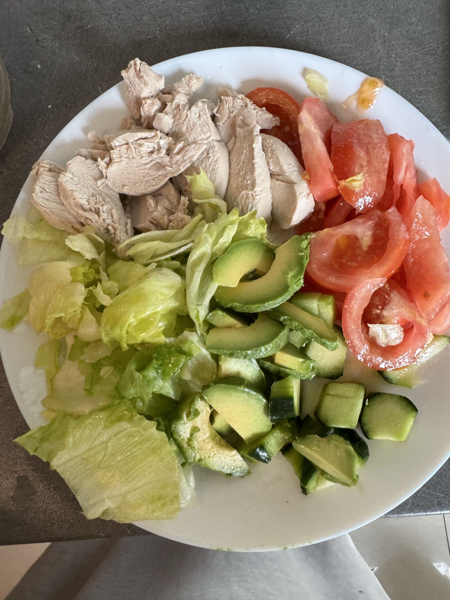 Salade au poulet