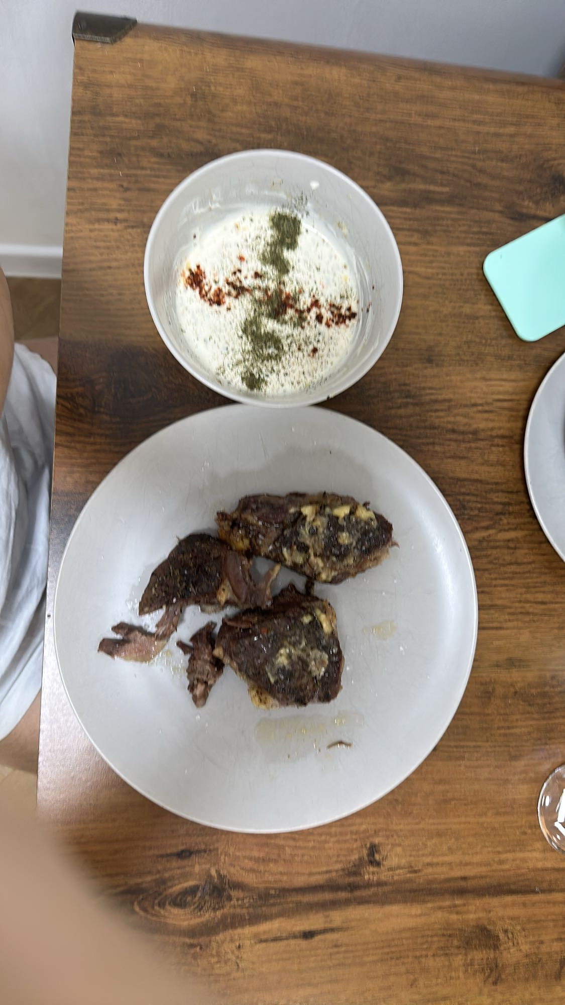 Carne asada con salsa