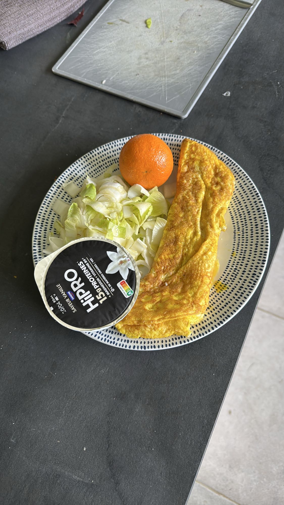 Omelette protéinée