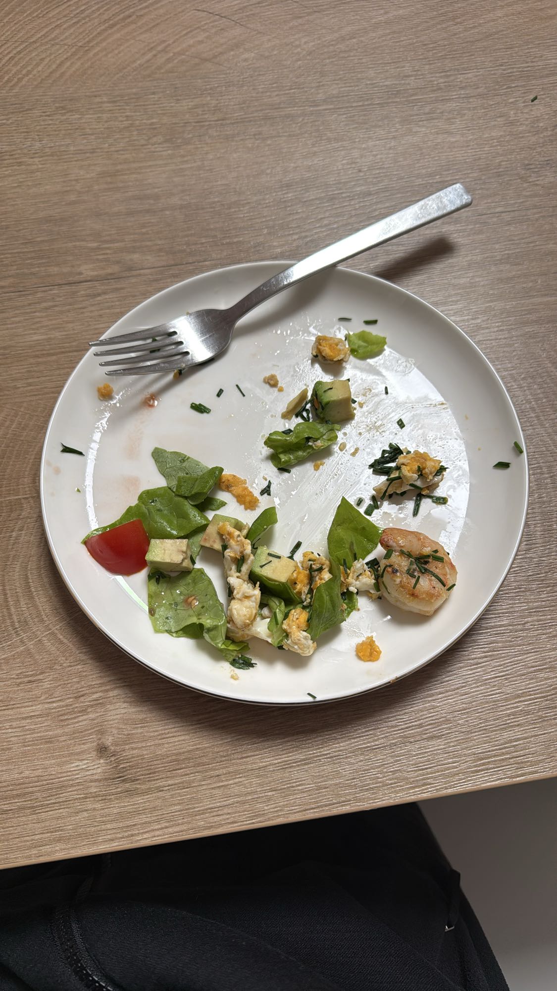 Салат з креветками