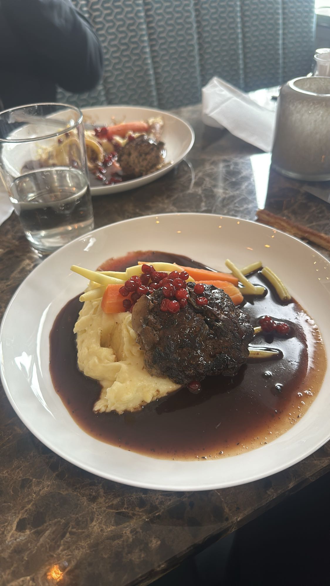 Viltbiff med potatismos