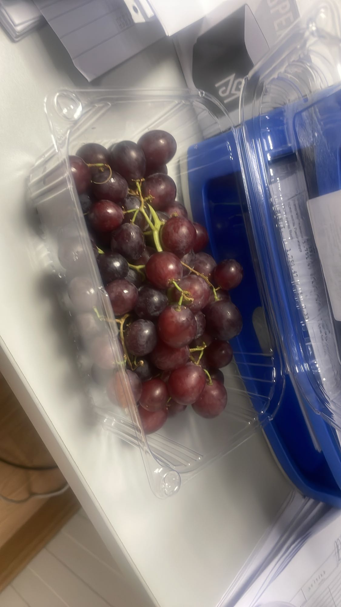 Uvas rojas