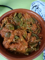 Judías verdes con tomate