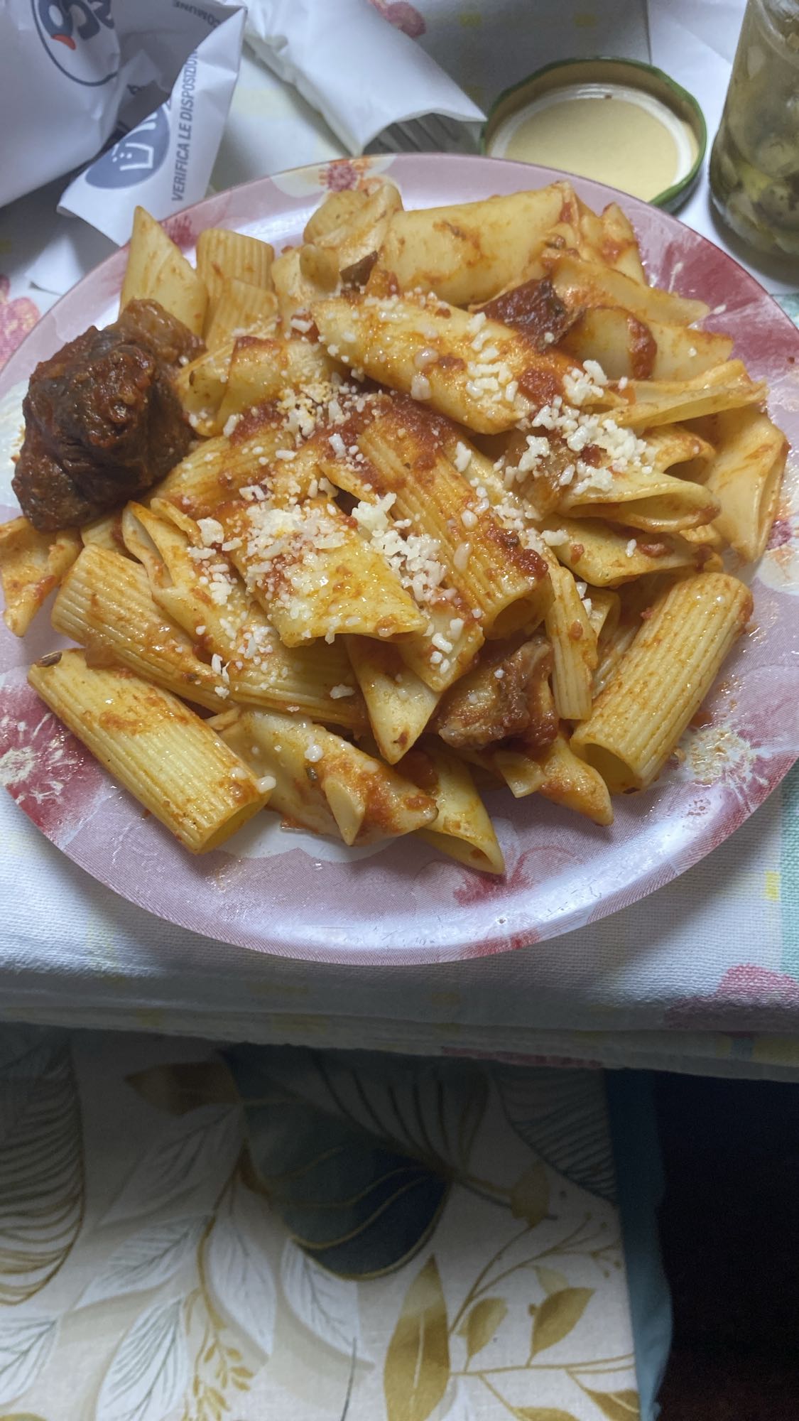 Pasta with Meatballs