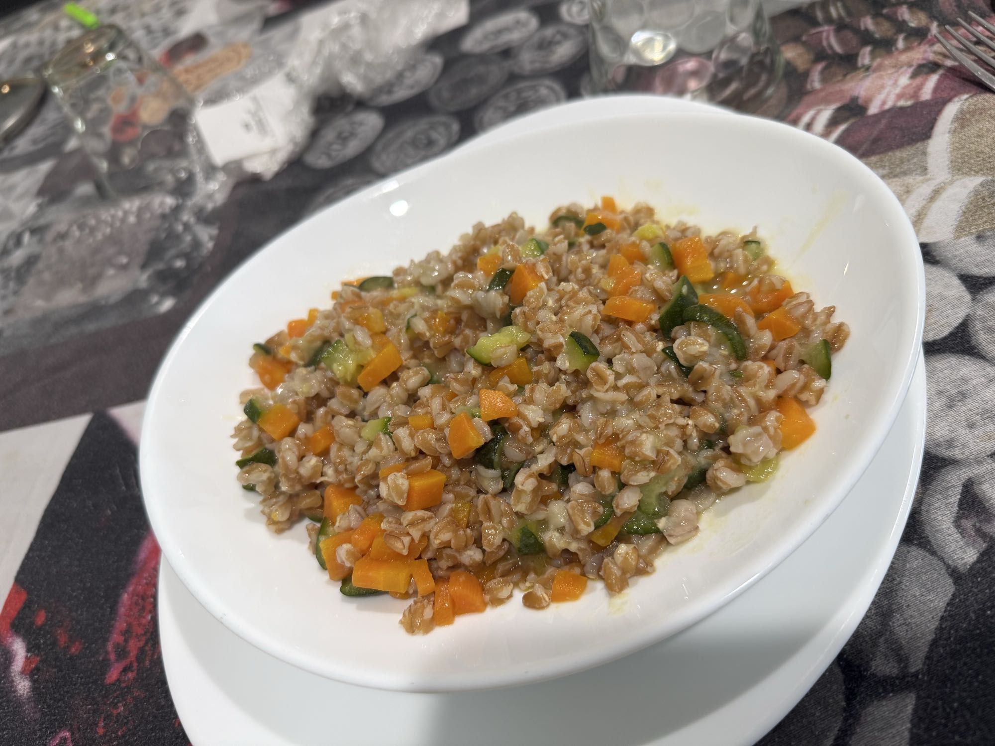 Farro with Vegetables