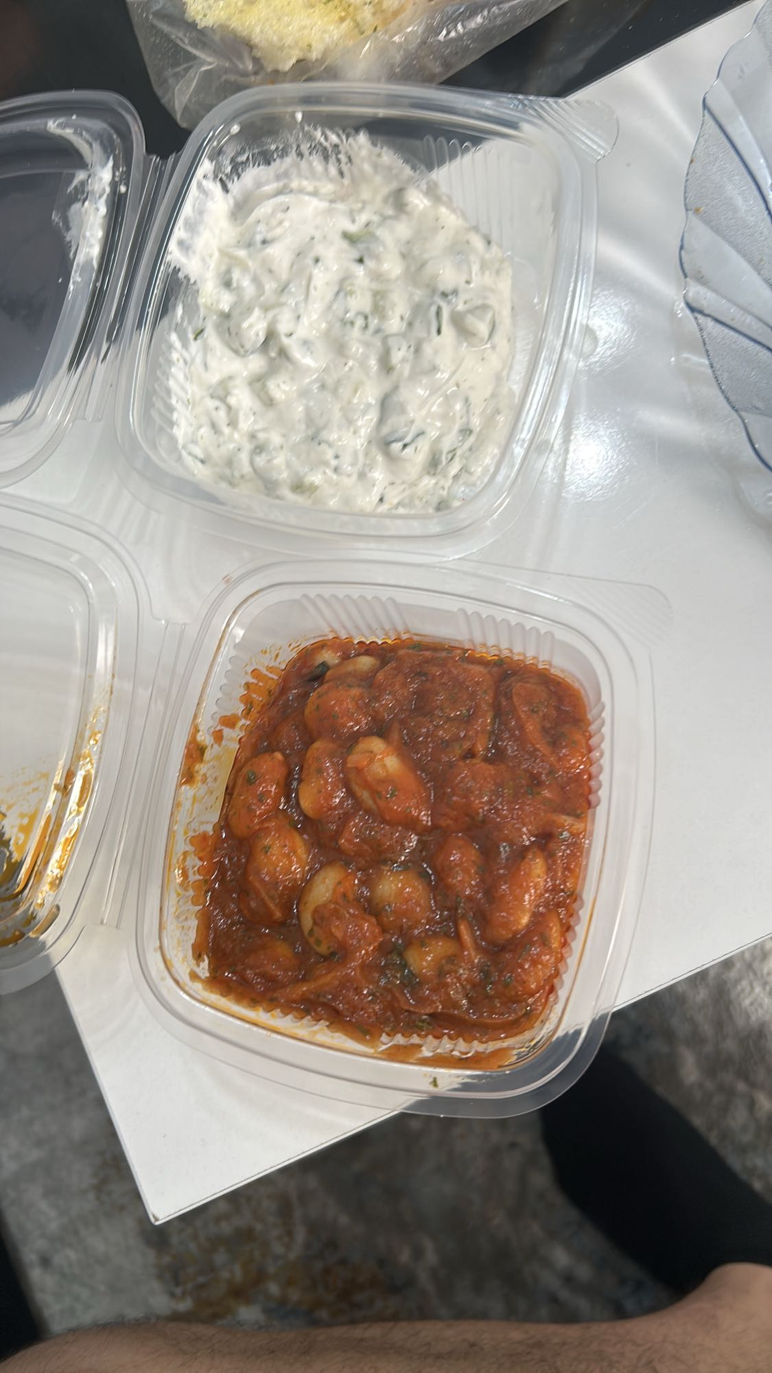 Garlic Mushroom & Tzatziki