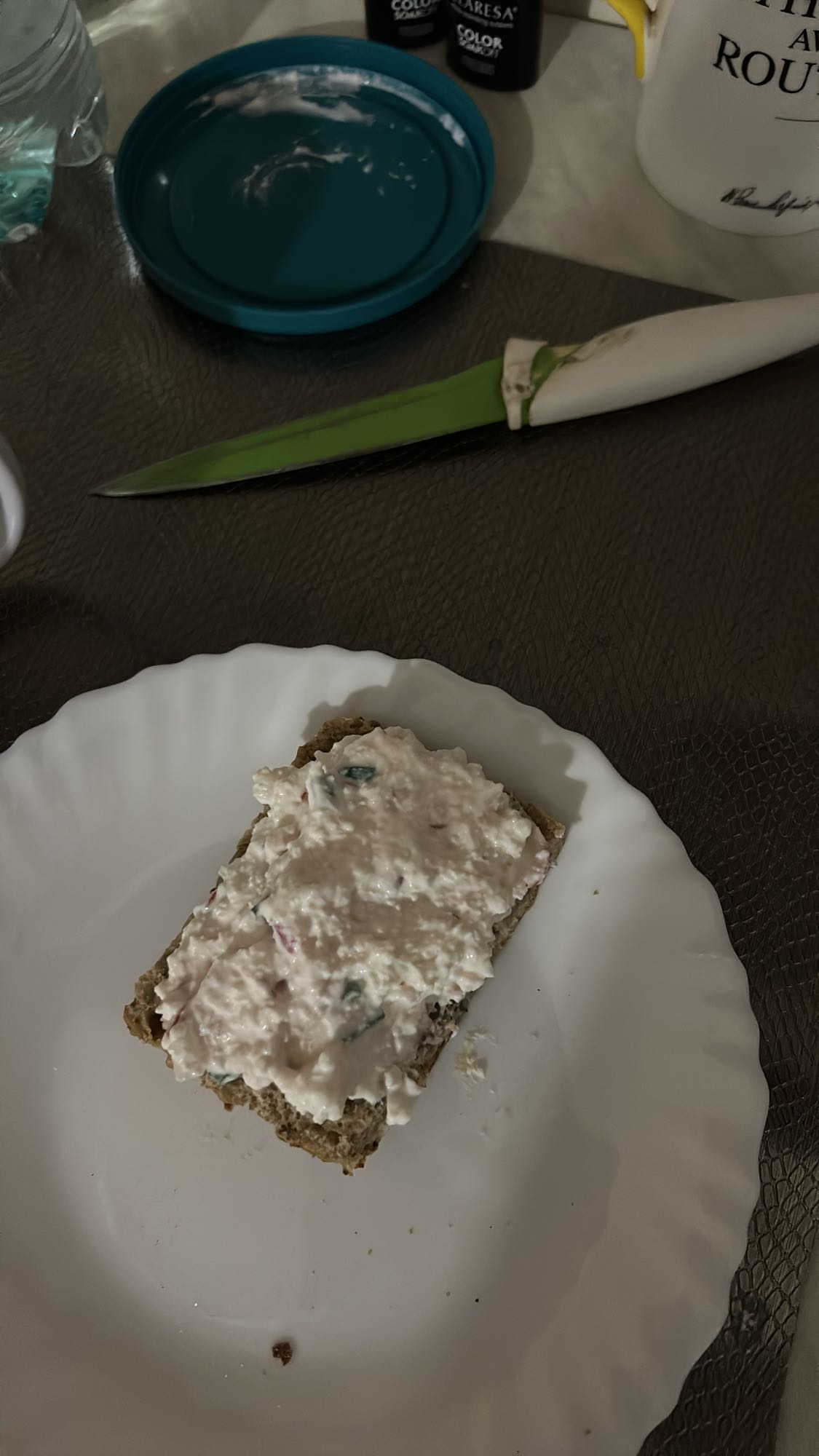 Kanapka z twarożkiem