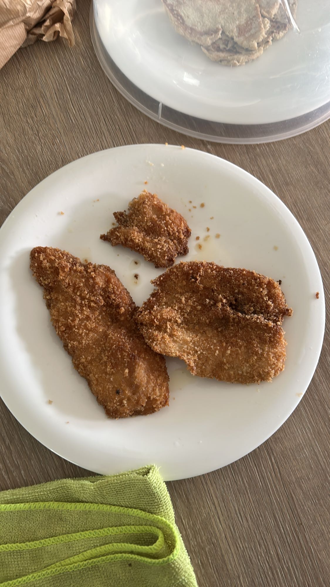 Milanesa de pescado