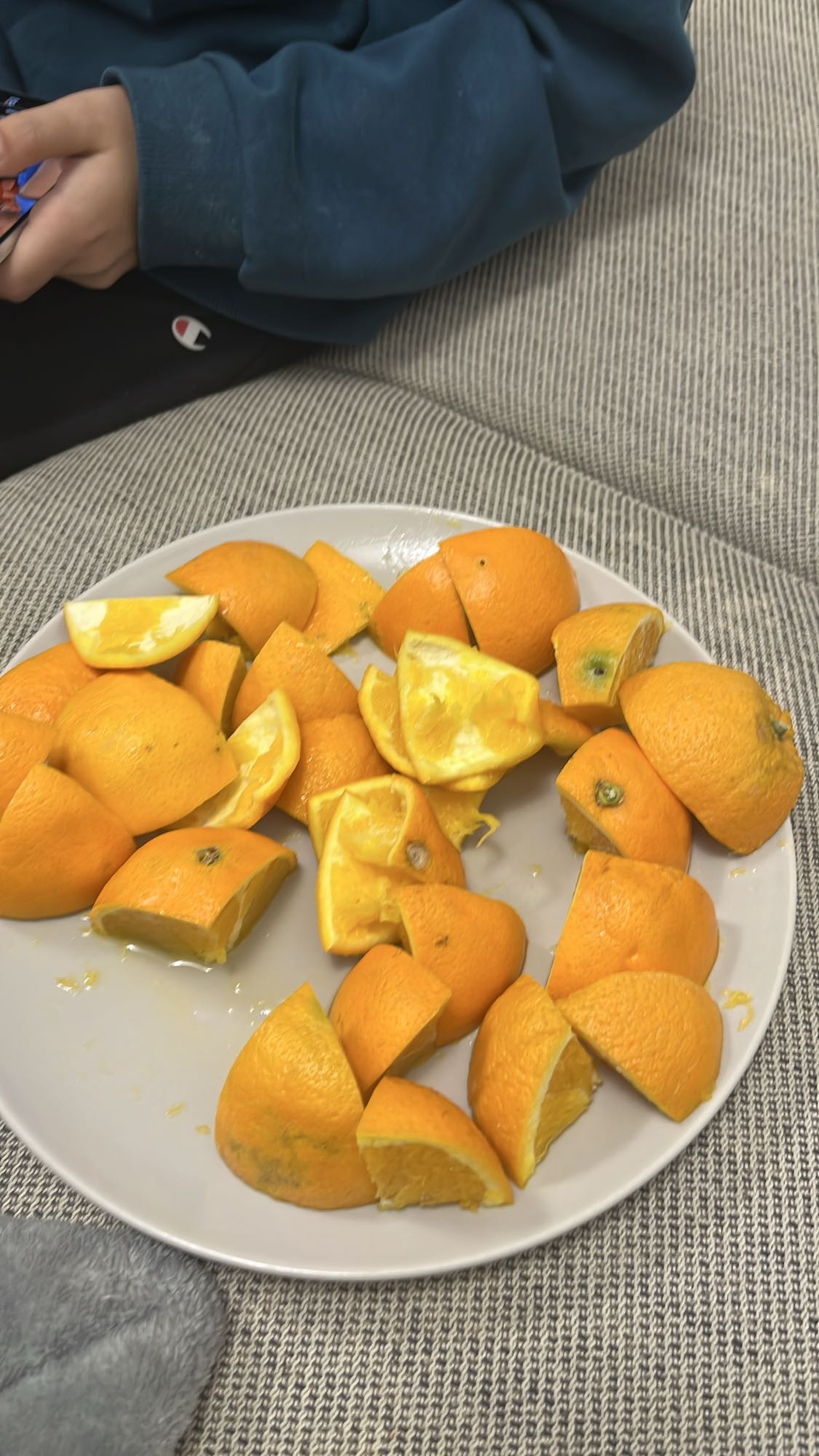 Geschnittene Orangen
