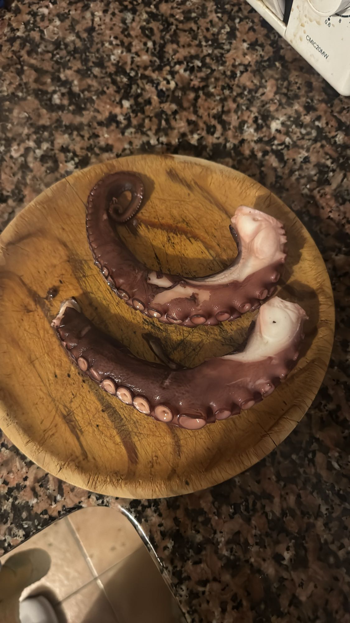 Pulpo cocido