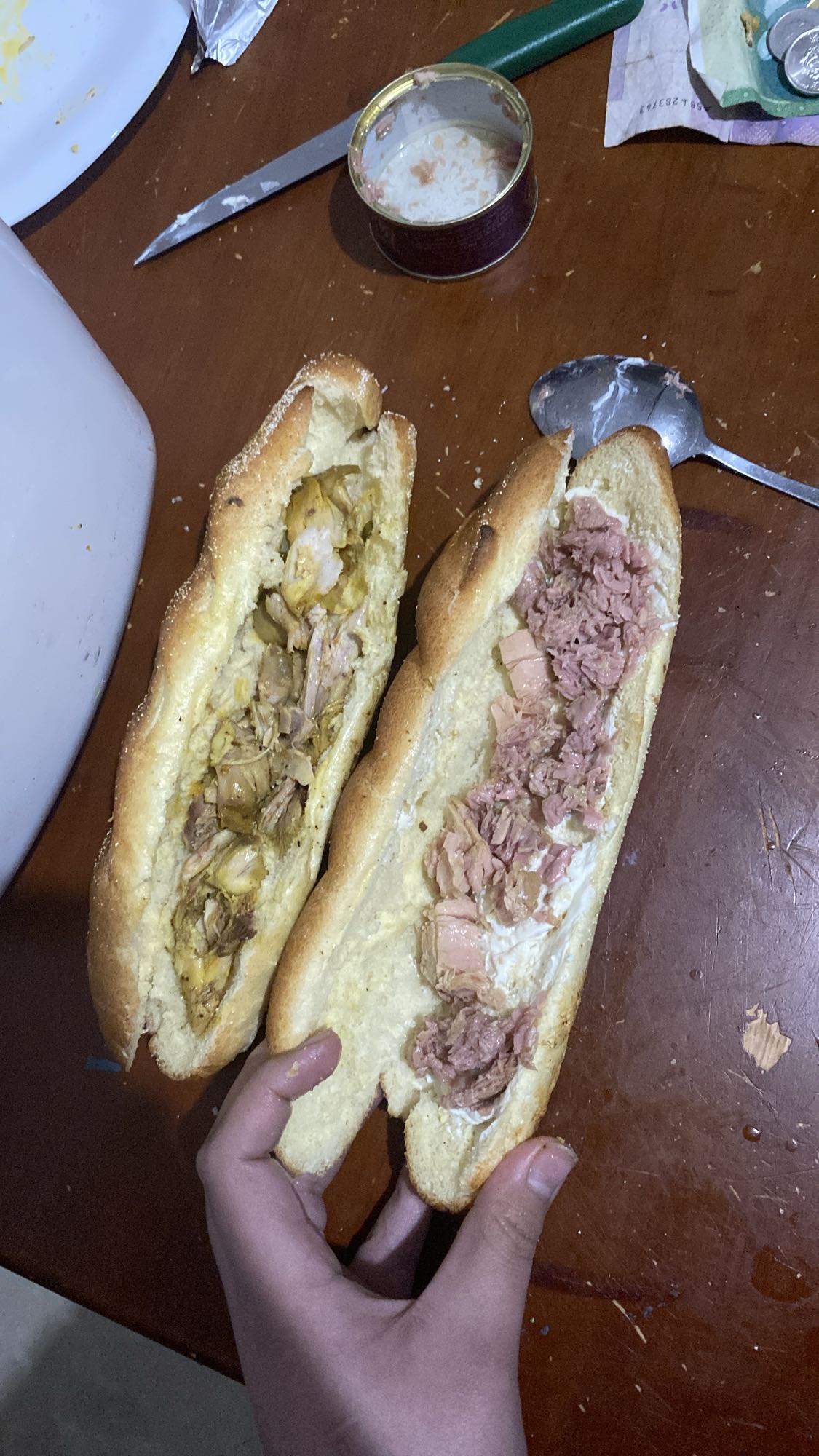 Tuna and Chicken Sandwiches