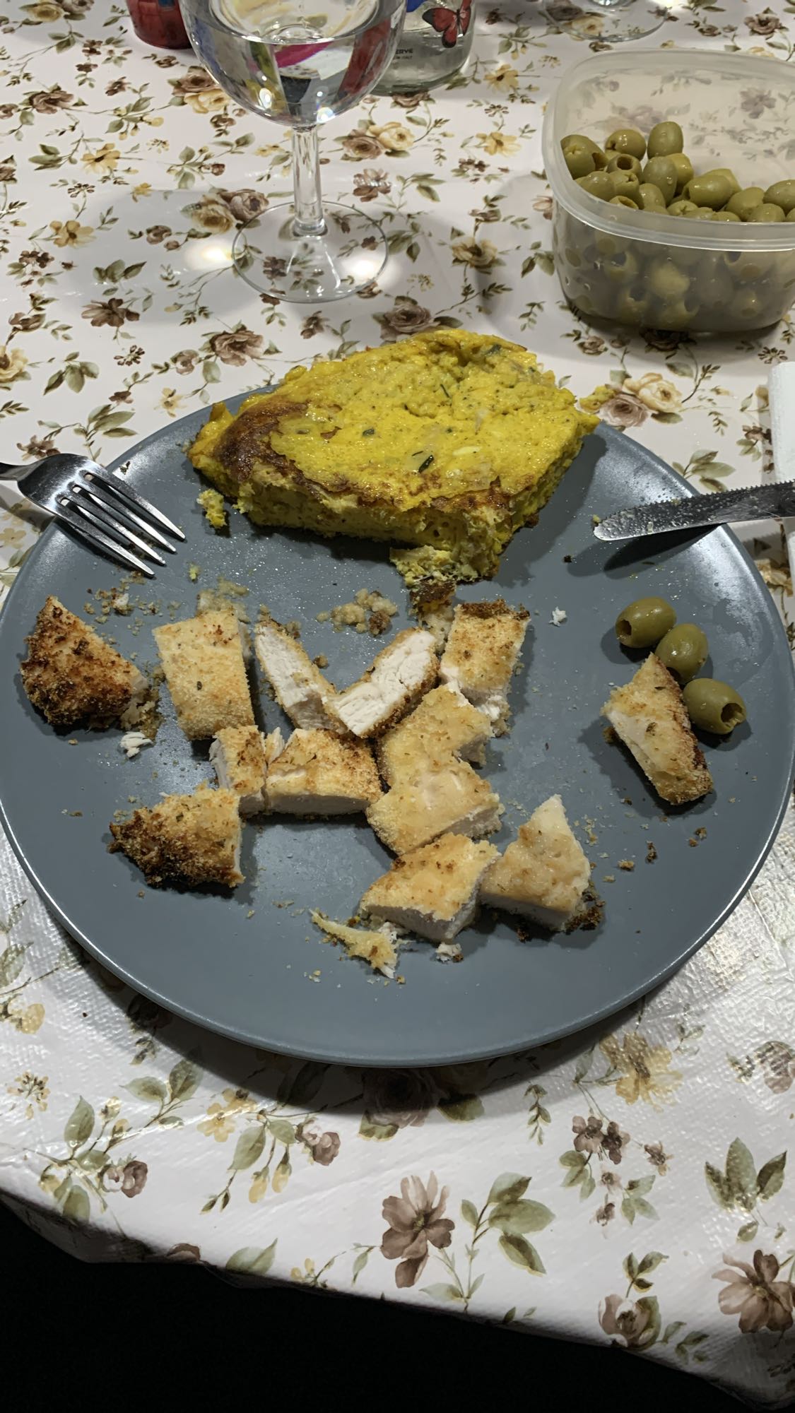 Chicken and Omelette