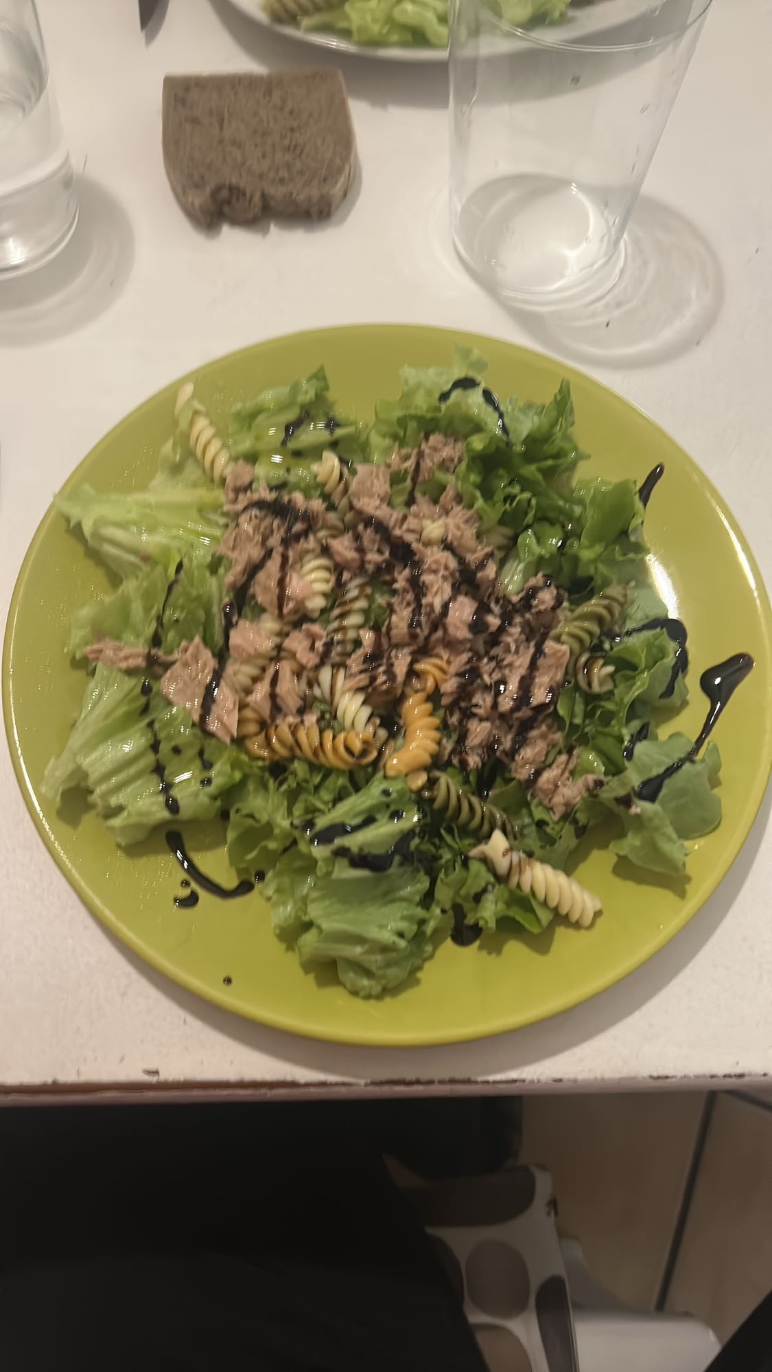Ensalada de atún y pasta