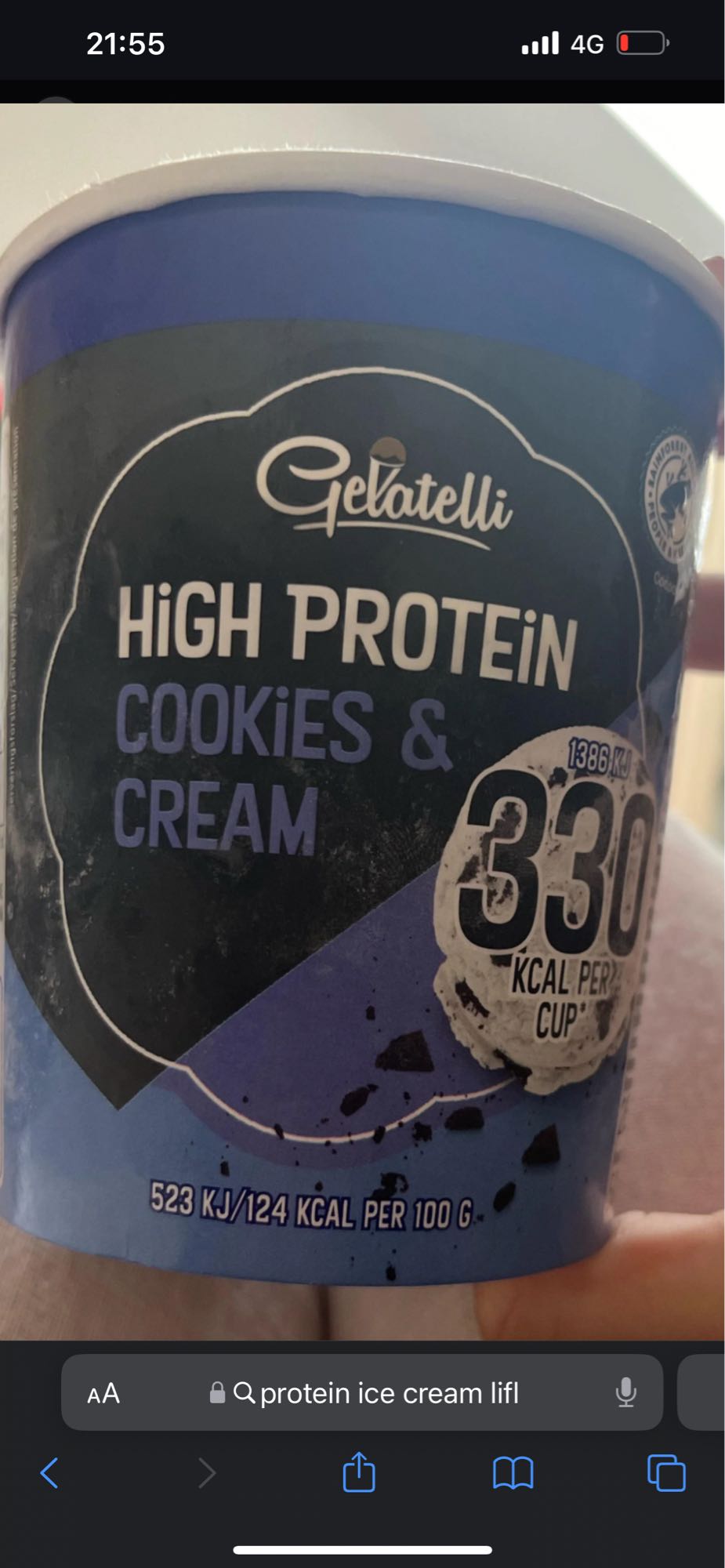 High Protein Ice Cream