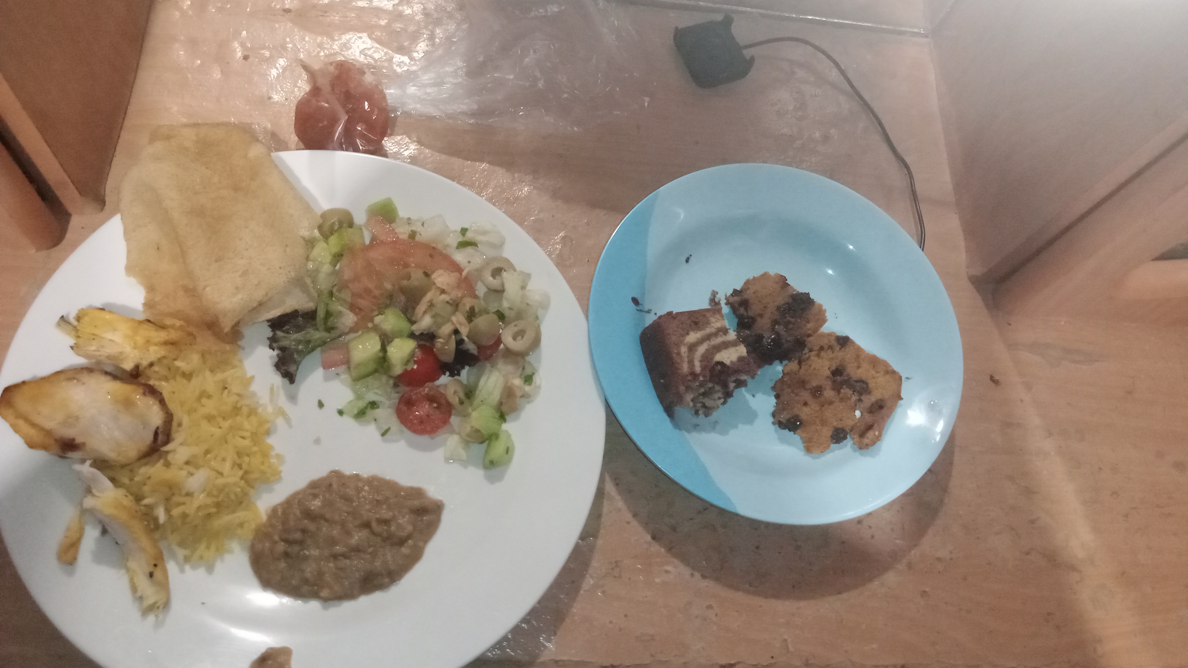 Grilled Chicken with Salad