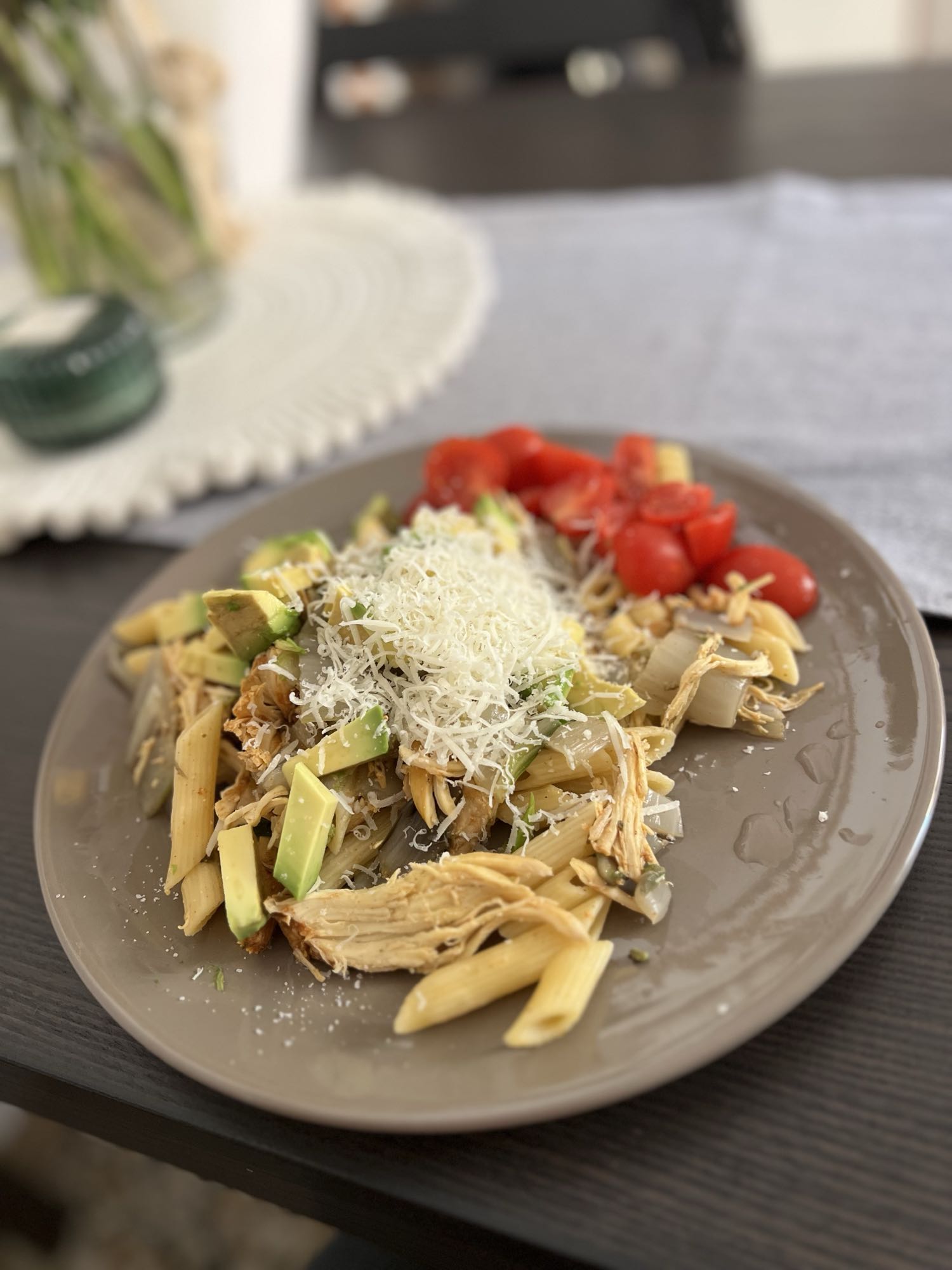 Chicken Avocado Pasta