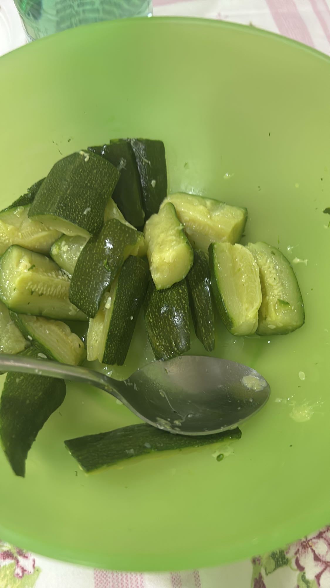 Steamed Zucchini