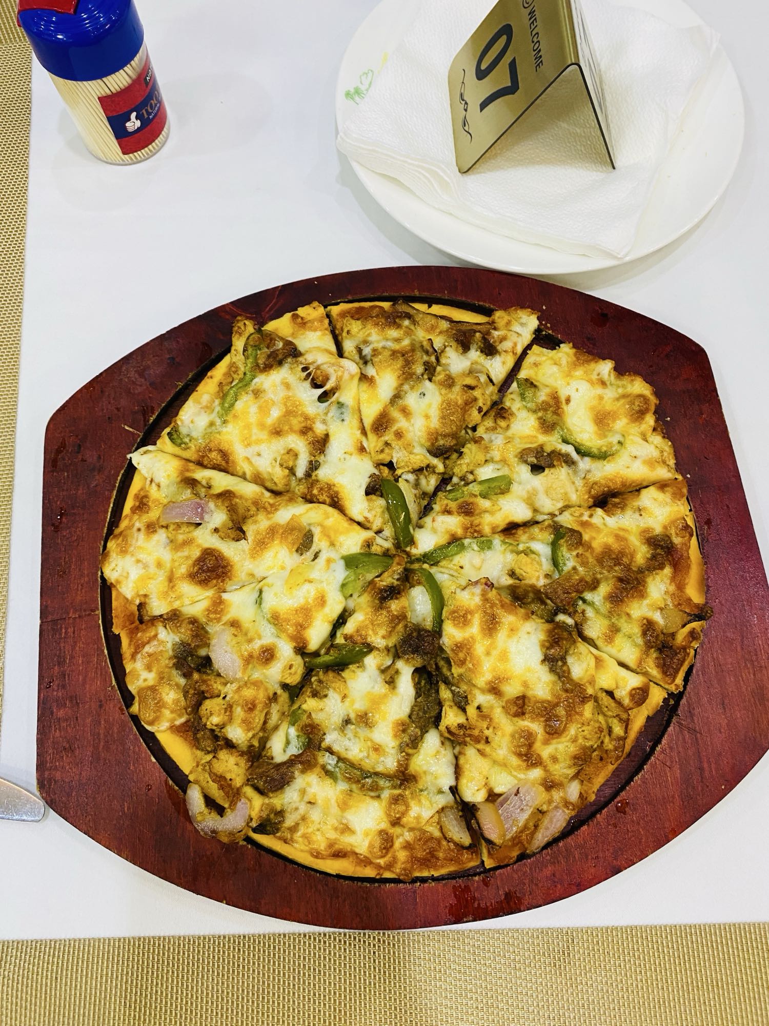 Cheese Chicken Pizza