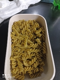 Cooked Fusilli Pasta