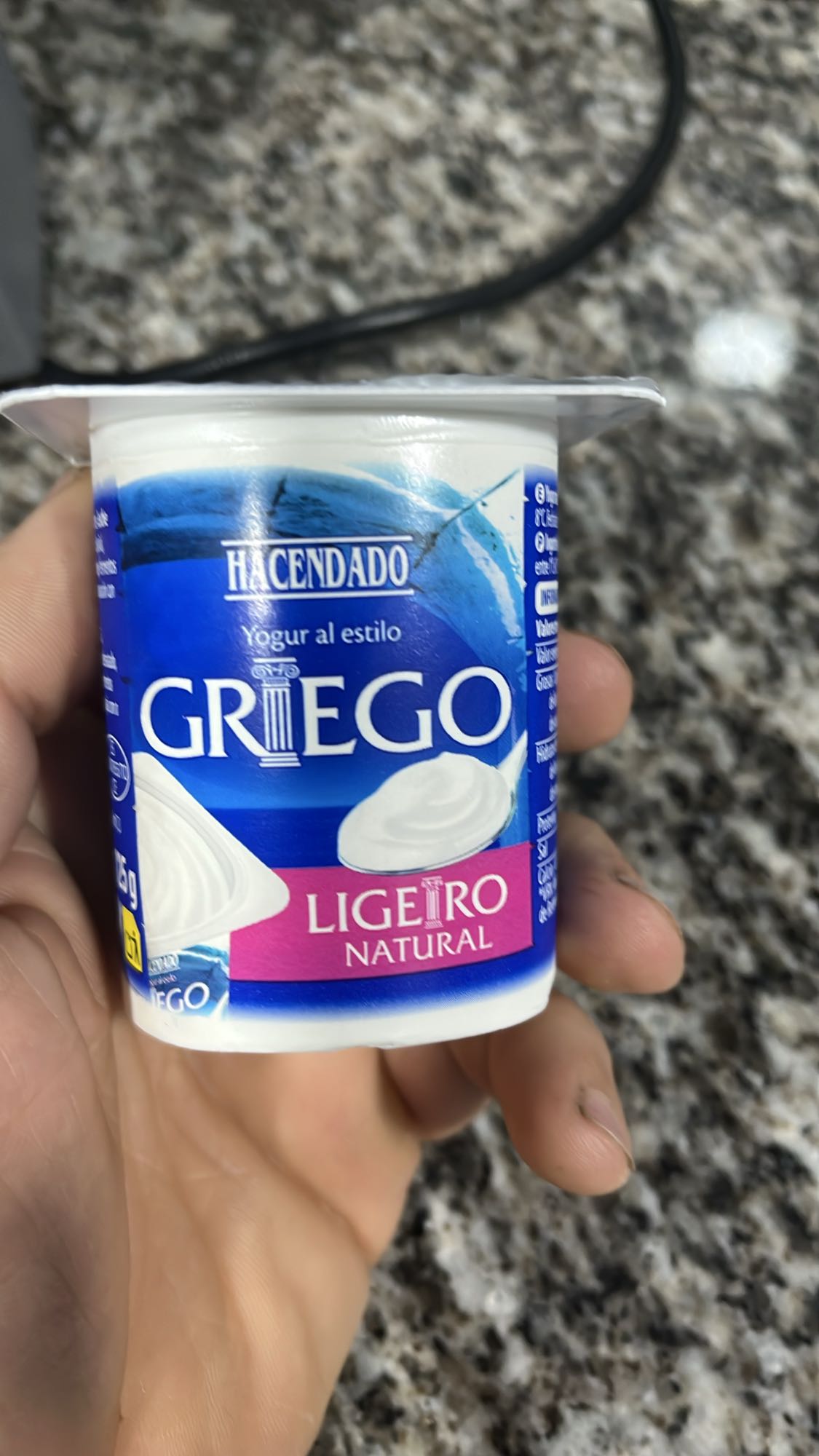 Yogur griego ligero