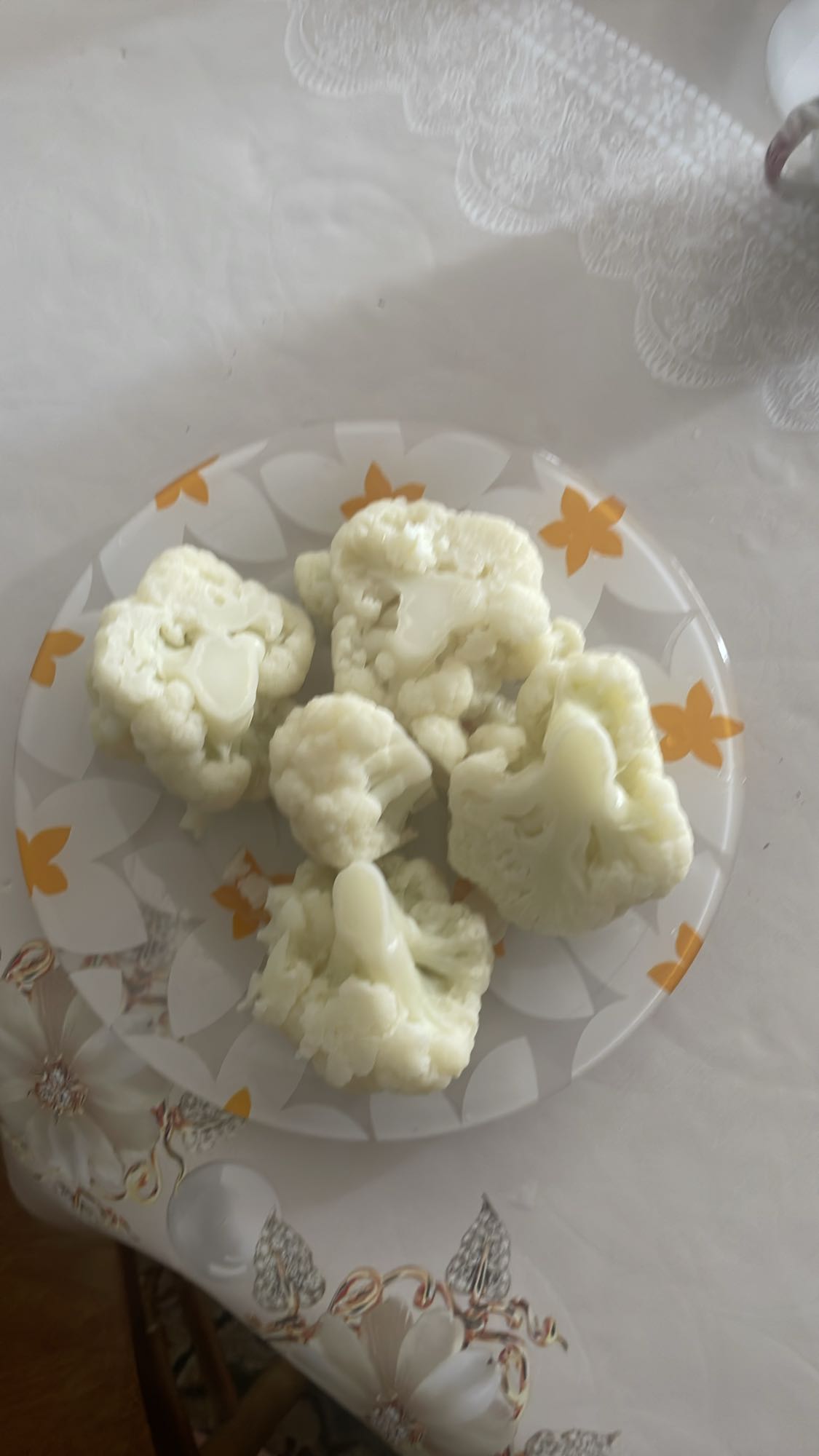 Цветная капуста с соусом