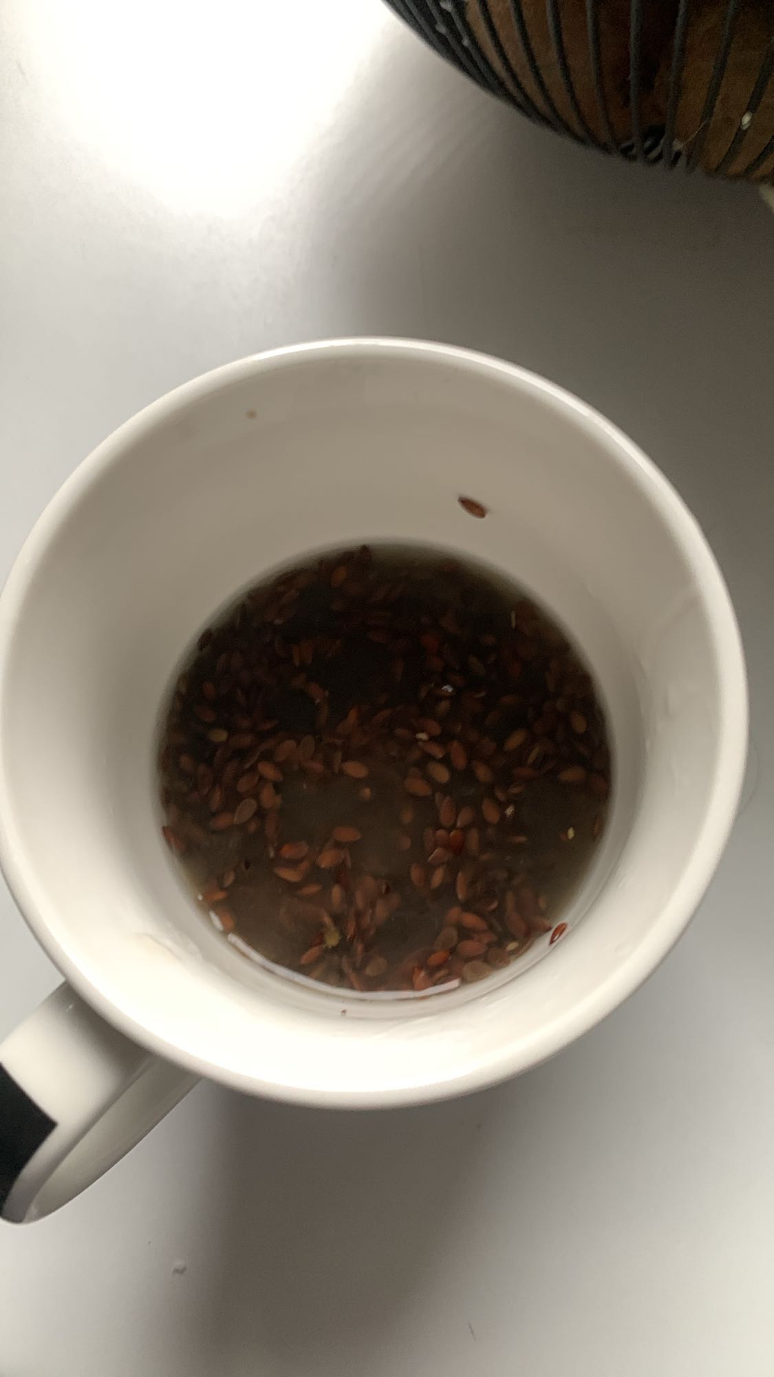 Napój z siemienia lnianego