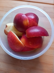 Geschnittener Apfel