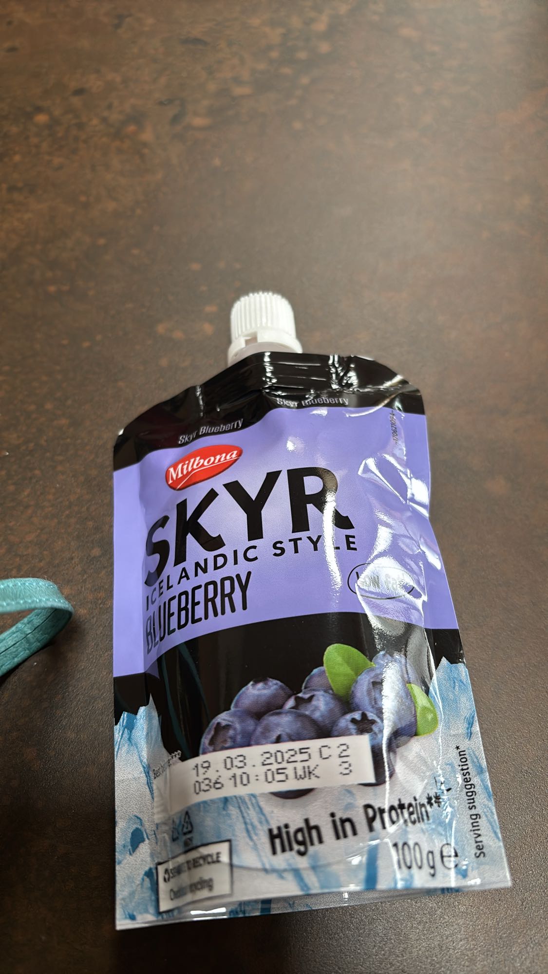 Skyr myrtille
