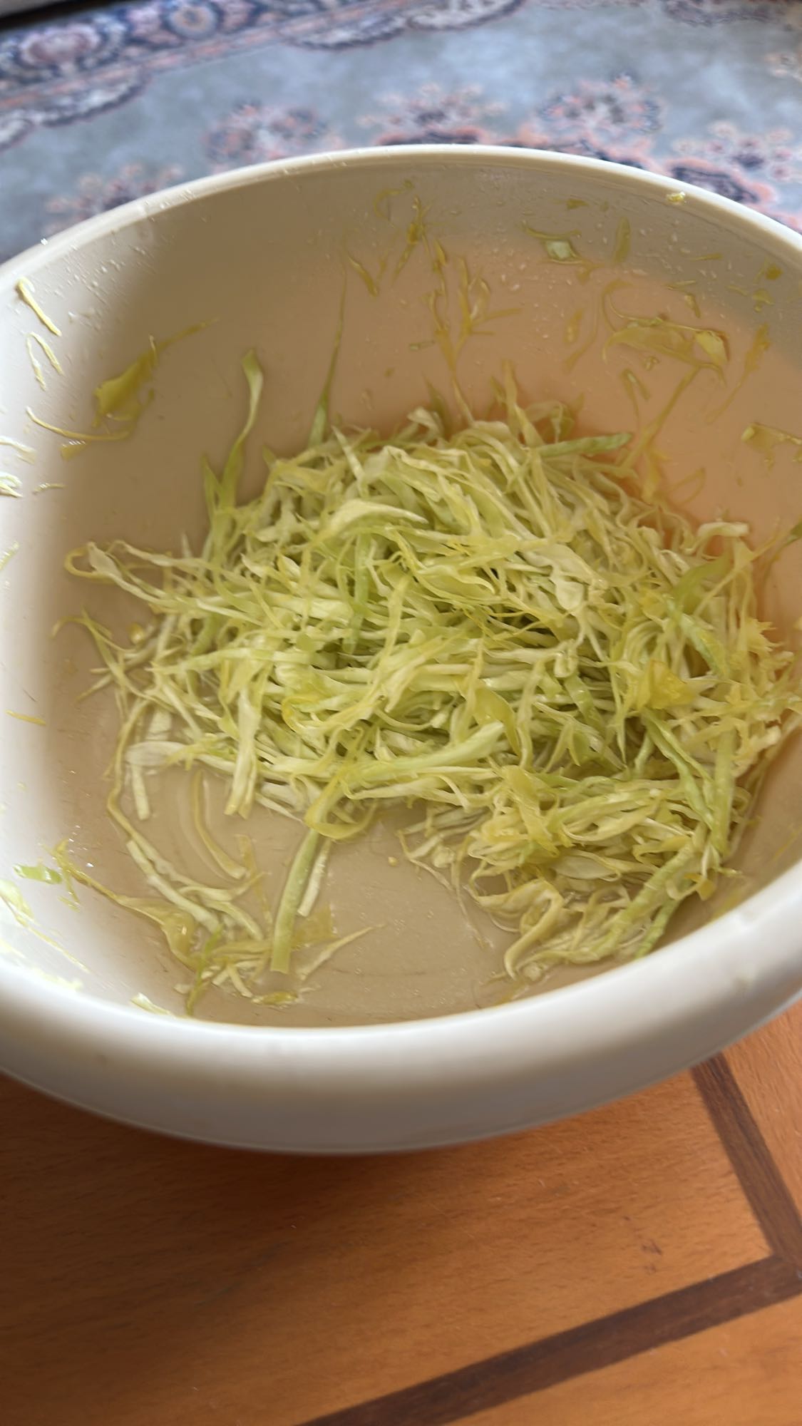 Shredded Cabbage Salad