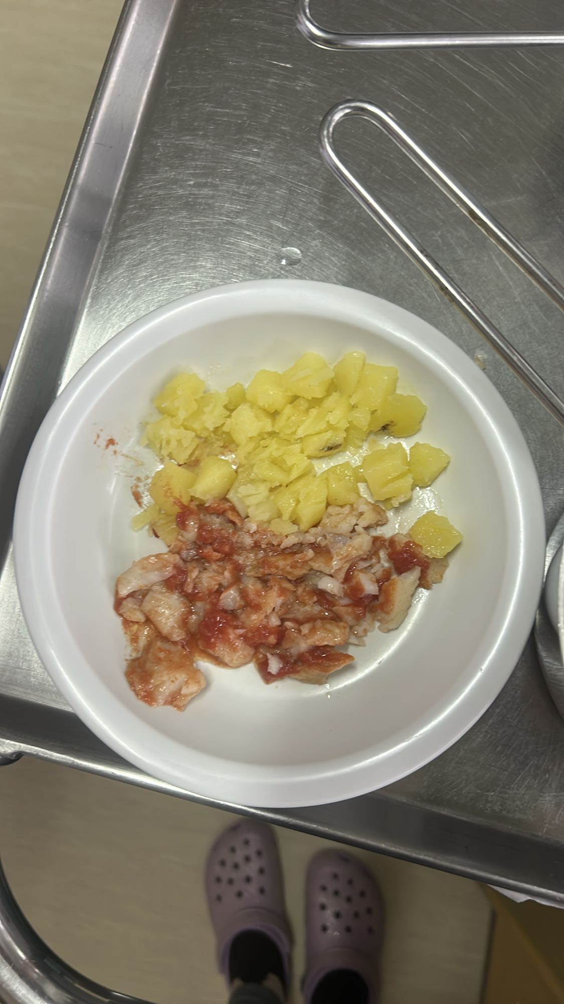 Mashed Potatoes with Fish