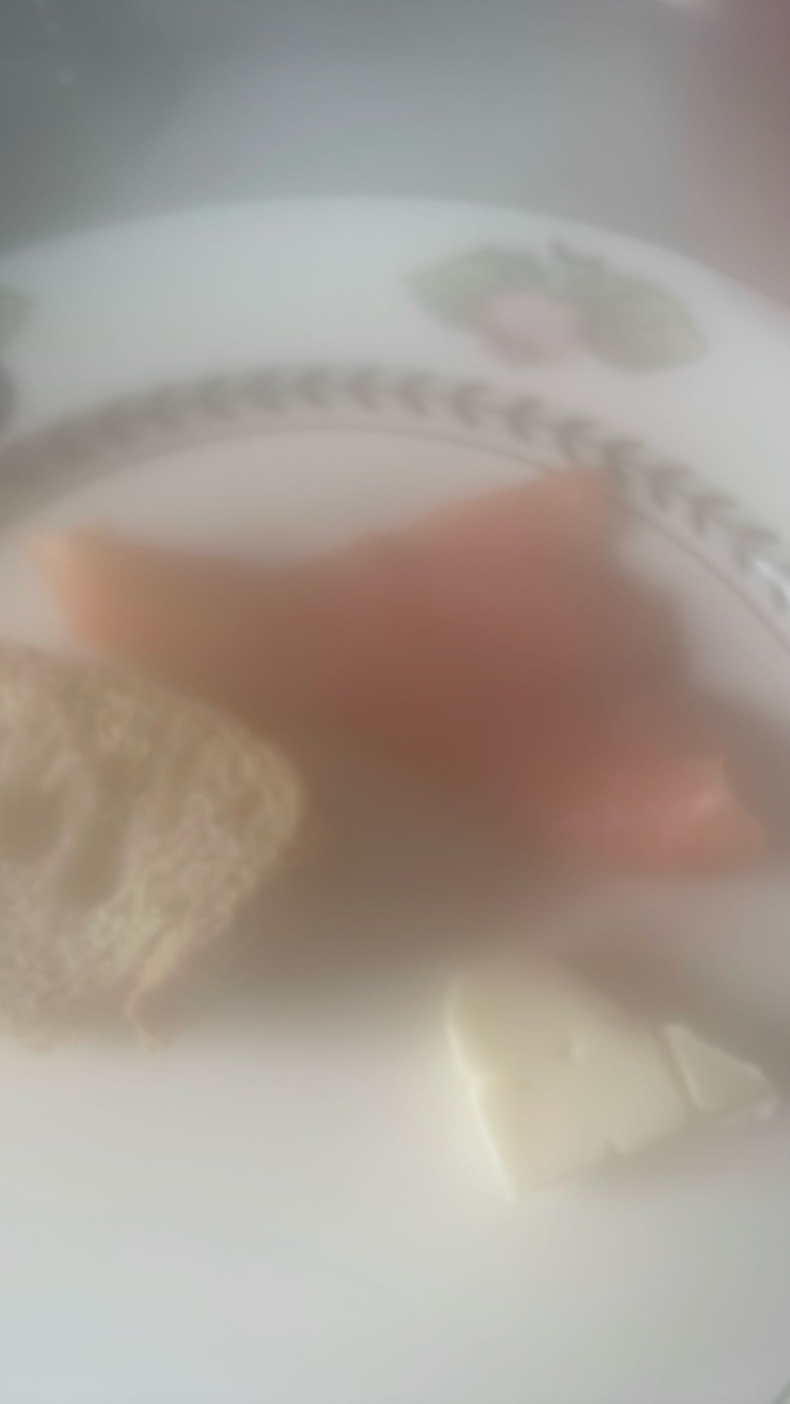 Saumon avec pain et fromage