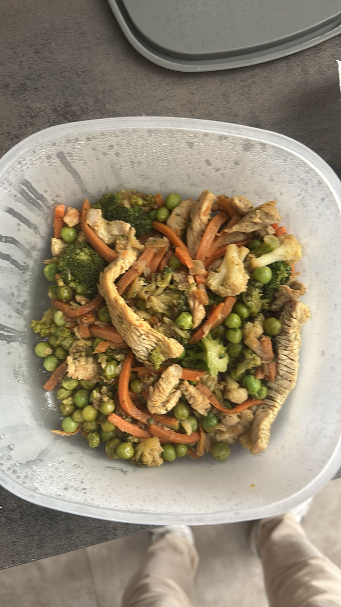 Sauté de dinde aux légumes