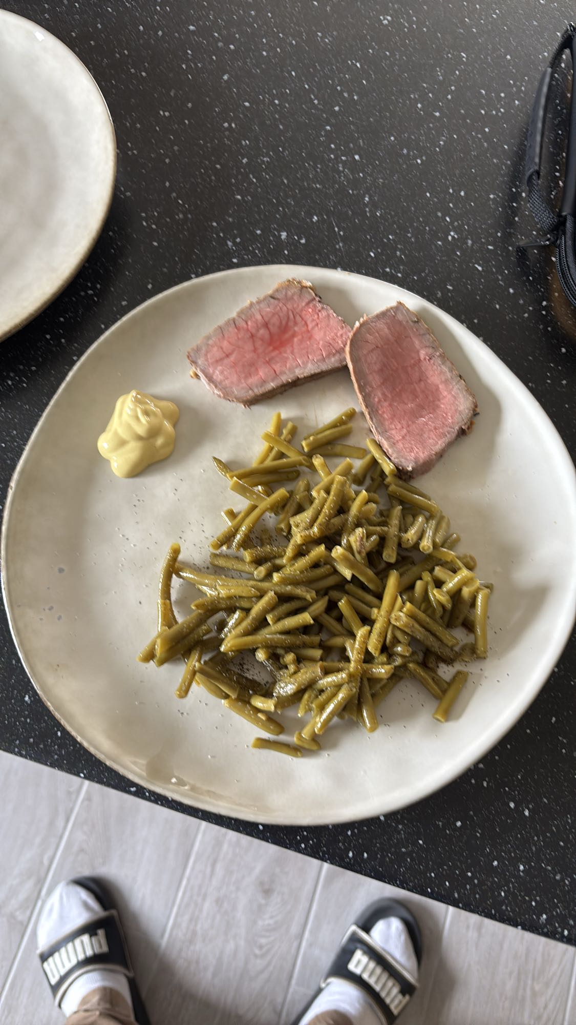 Bœuf et haricots verts