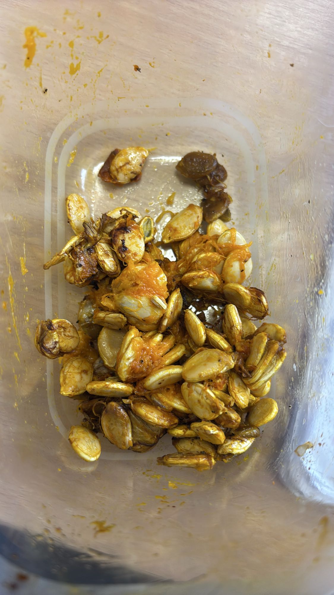 Pieczone pestki dyni